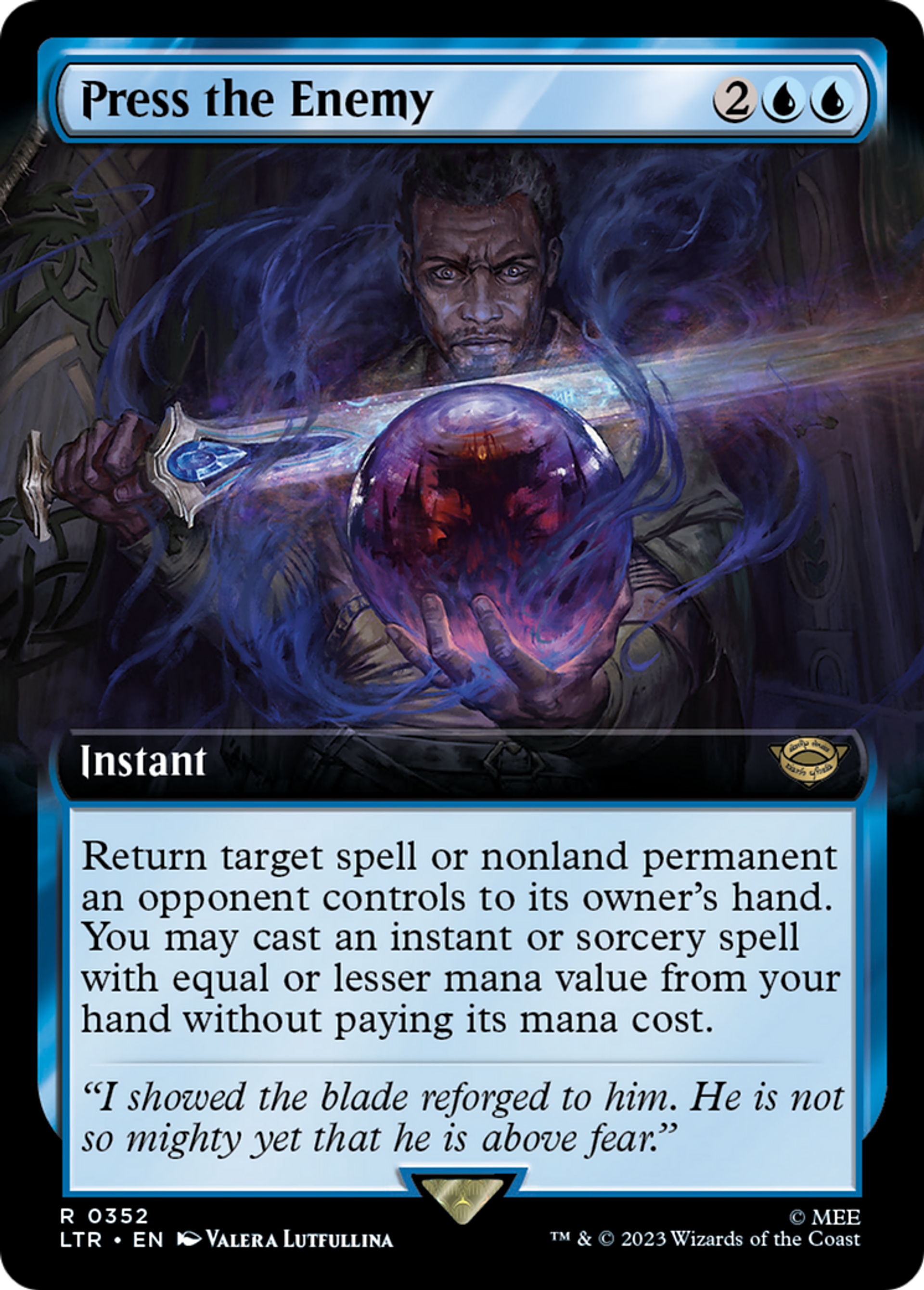 Press the Enemy — The Lord of the Rings: Tales of Middle-earth — Magic: The Gathering