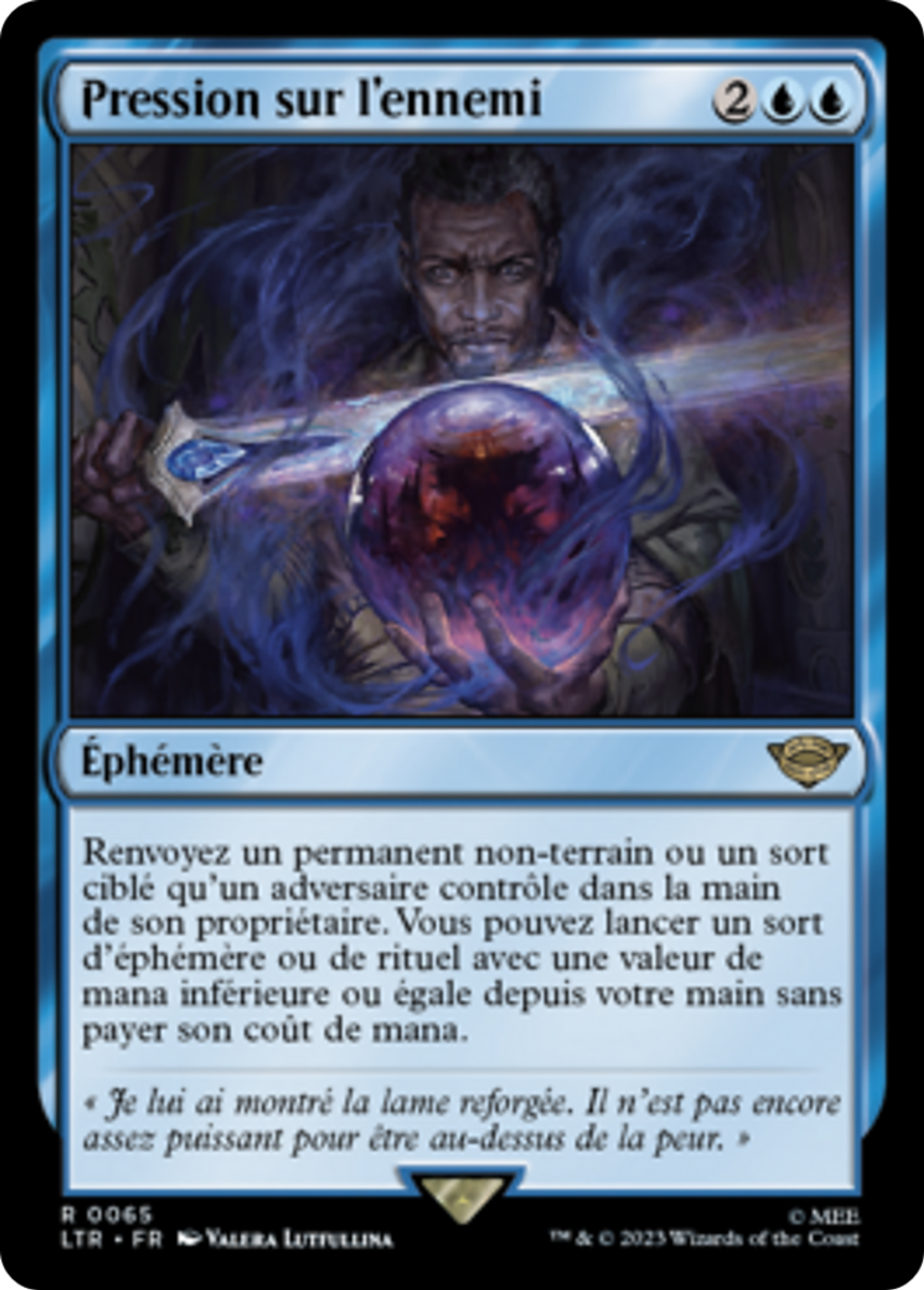 Pression sur l'ennemi — The Lord of the Rings: Tales of Middle-earth — Magic: The Gathering