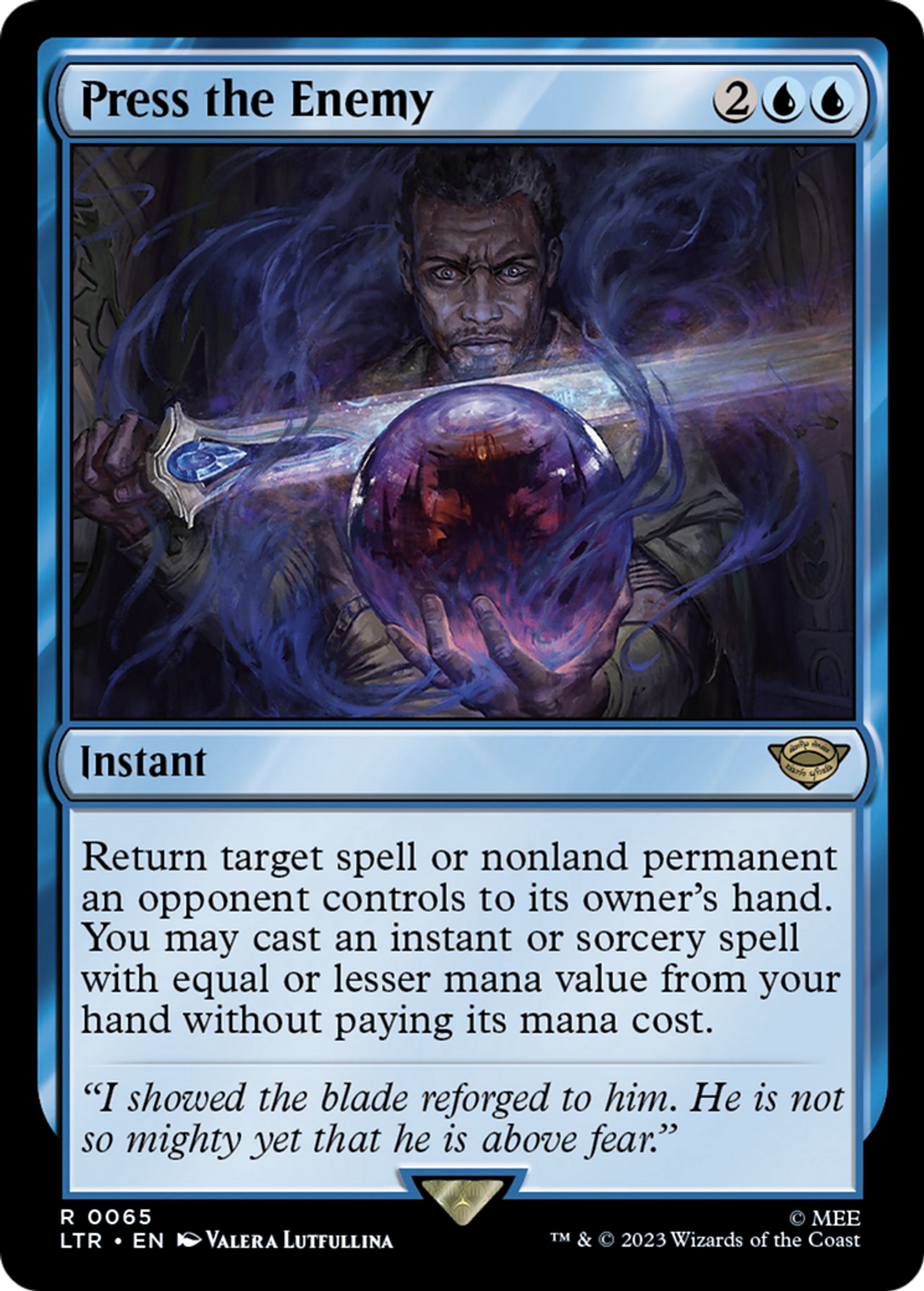 Press the Enemy — The Lord of the Rings: Tales of Middle-earth — Magic: The Gathering