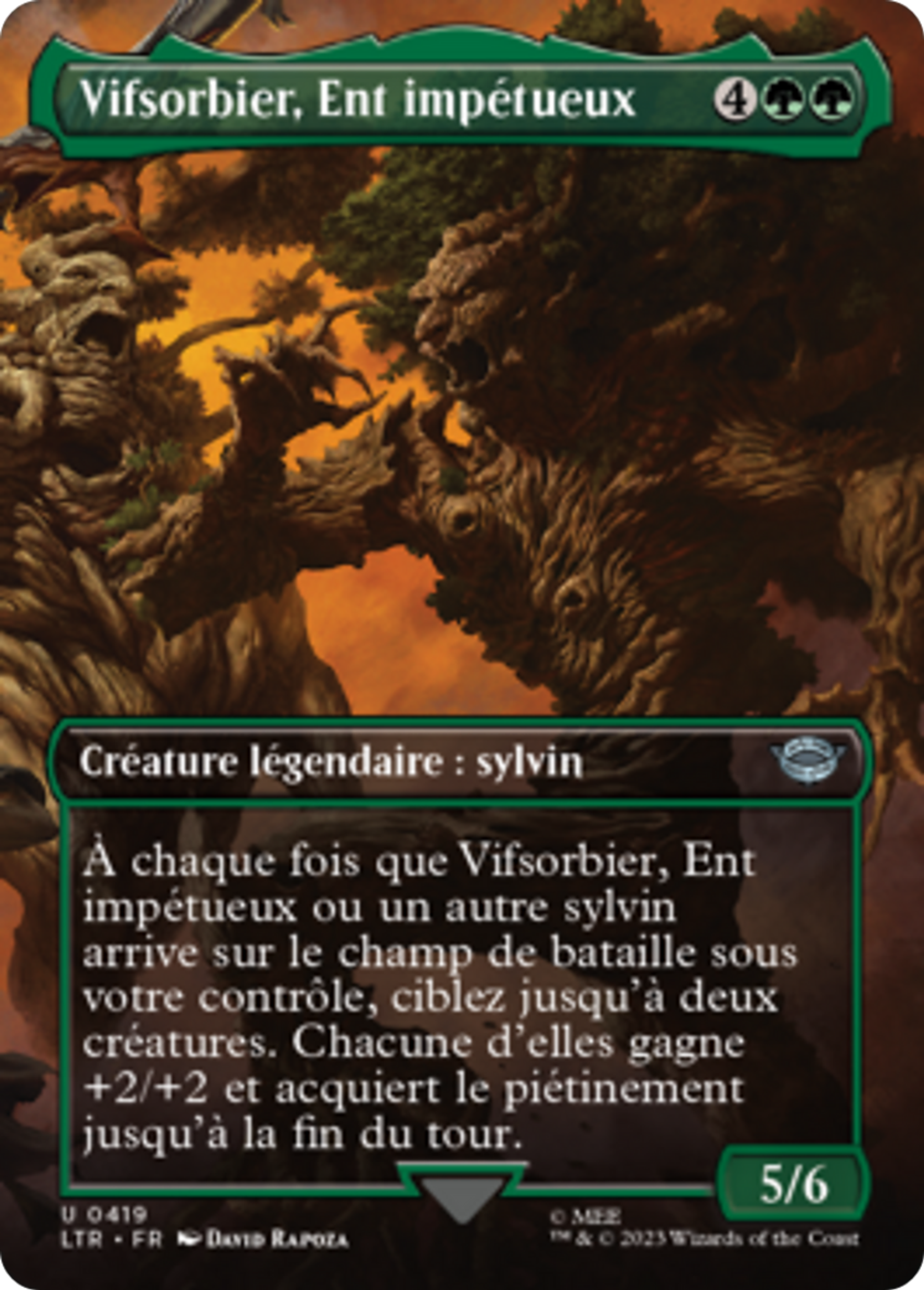 Vifsorbier, Ent impétueux — The Lord of the Rings: Tales of Middle-earth — Magic: The Gathering
