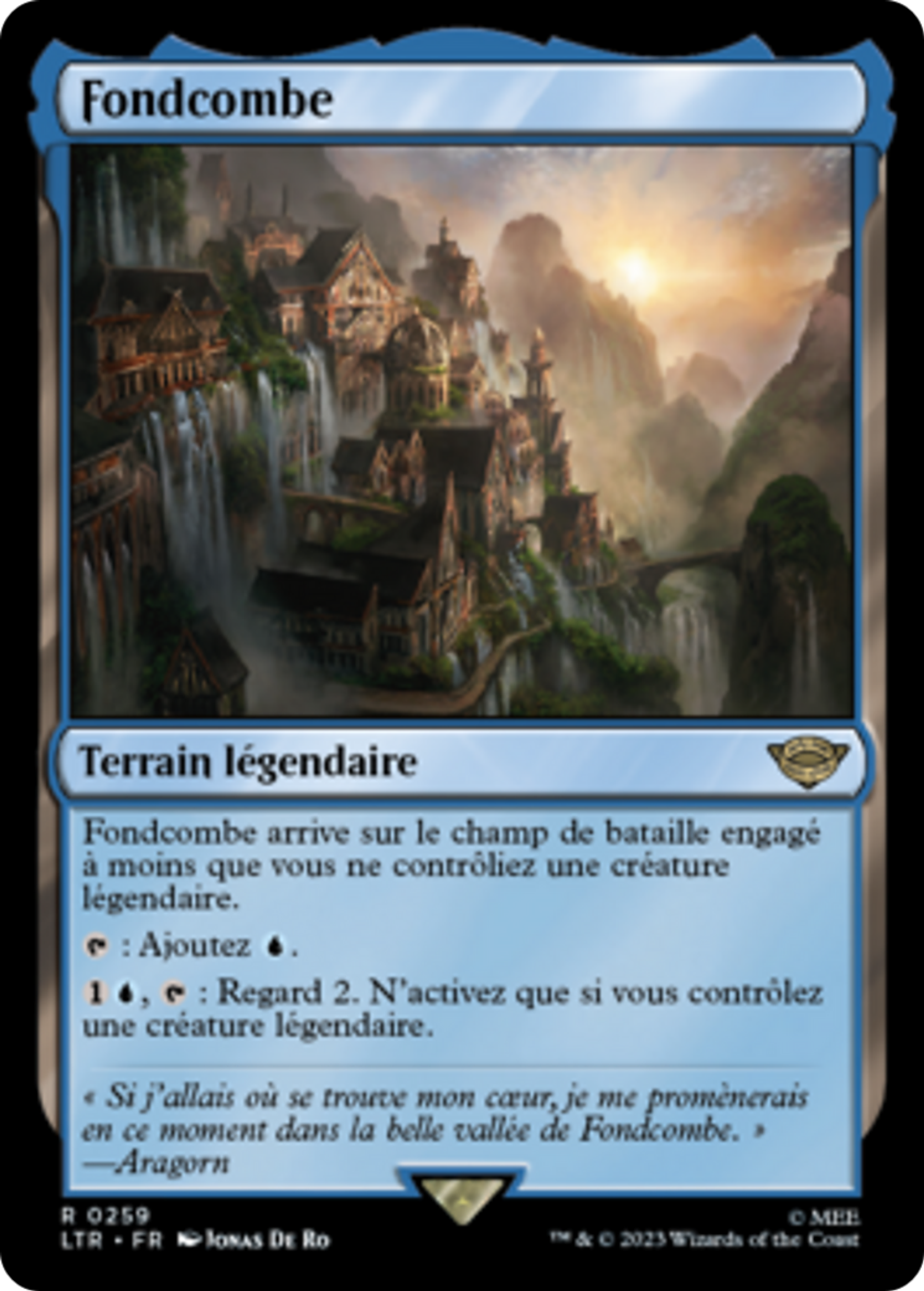 Fondcombe — The Lord of the Rings: Tales of Middle-earth — Magic: The Gathering