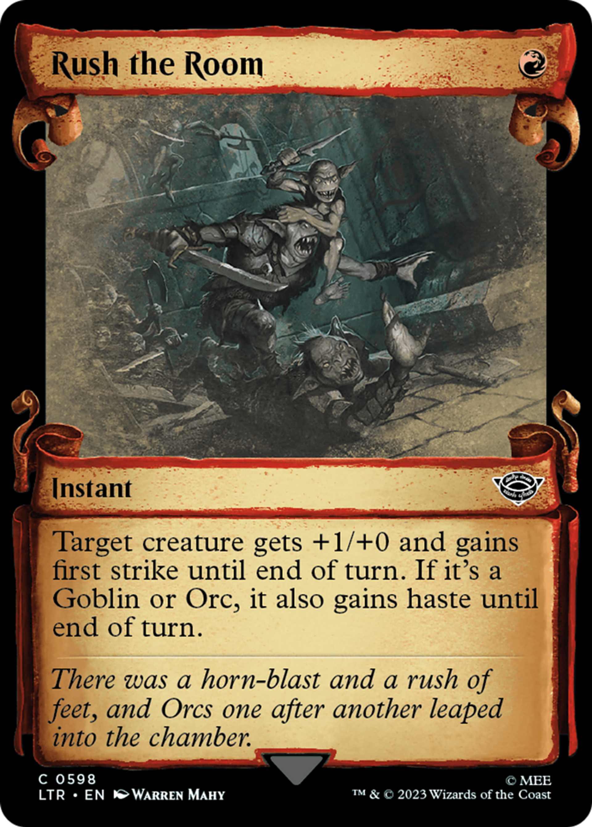 Rush the Room — The Lord of the Rings: Tales of Middle-earth — Magic: The Gathering