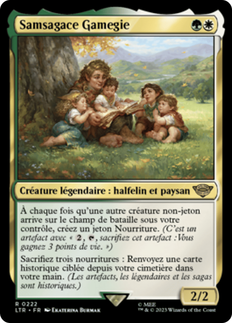 Samsagace Gamegie — The Lord of the Rings: Tales of Middle-earth — Magic: The Gathering