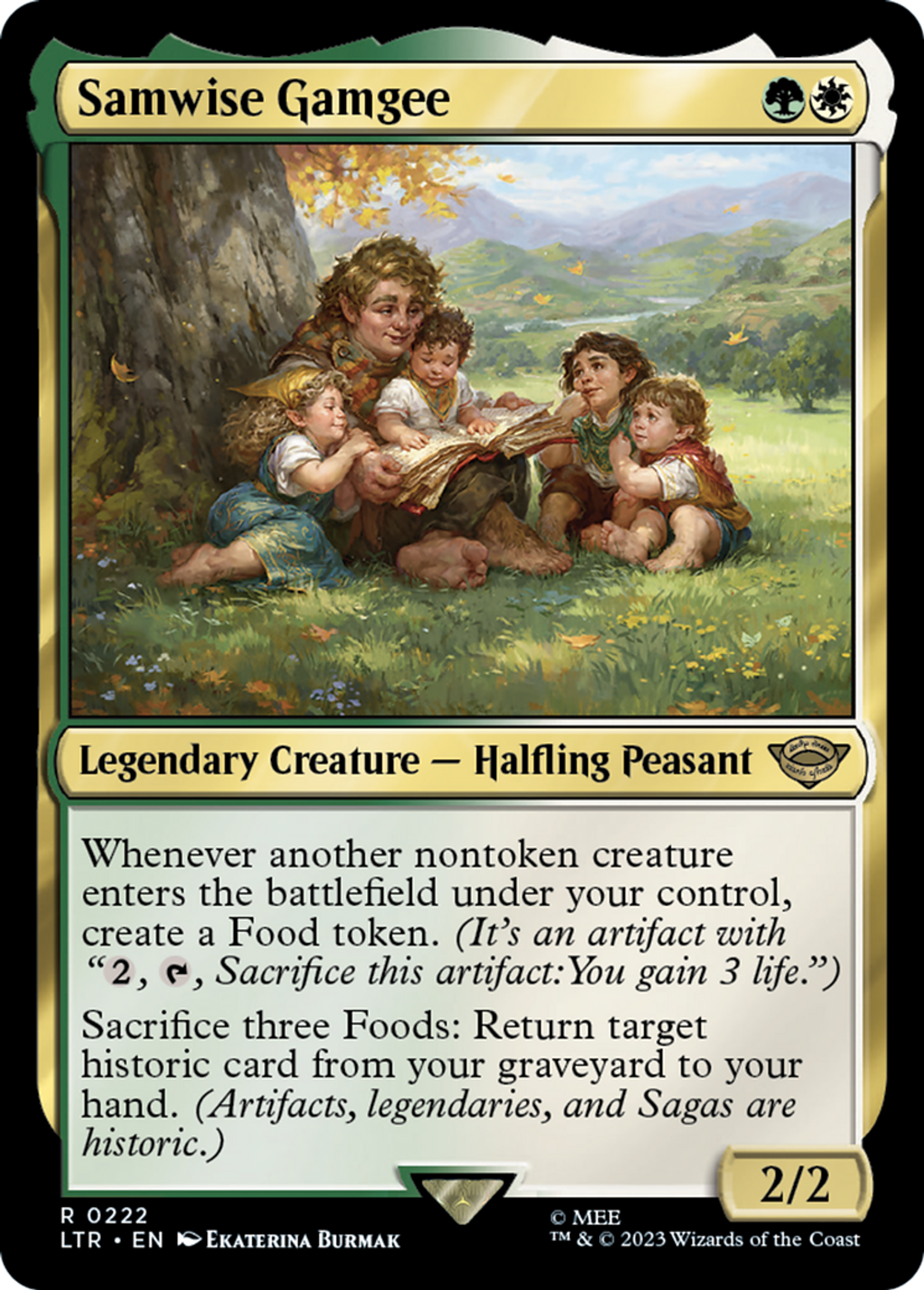 Samwise Gamgee — The Lord of the Rings: Tales of Middle-earth — Magic: The Gathering