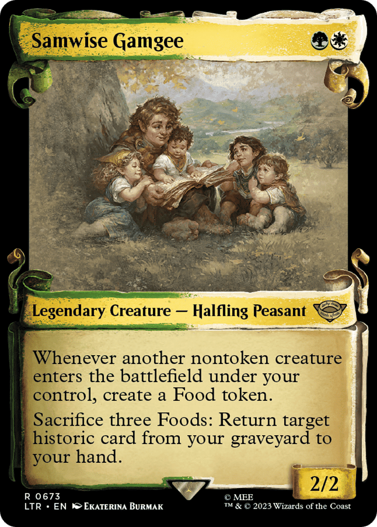 Samwise Gamgee — The Lord of the Rings: Tales of Middle-earth — Magic: The Gathering