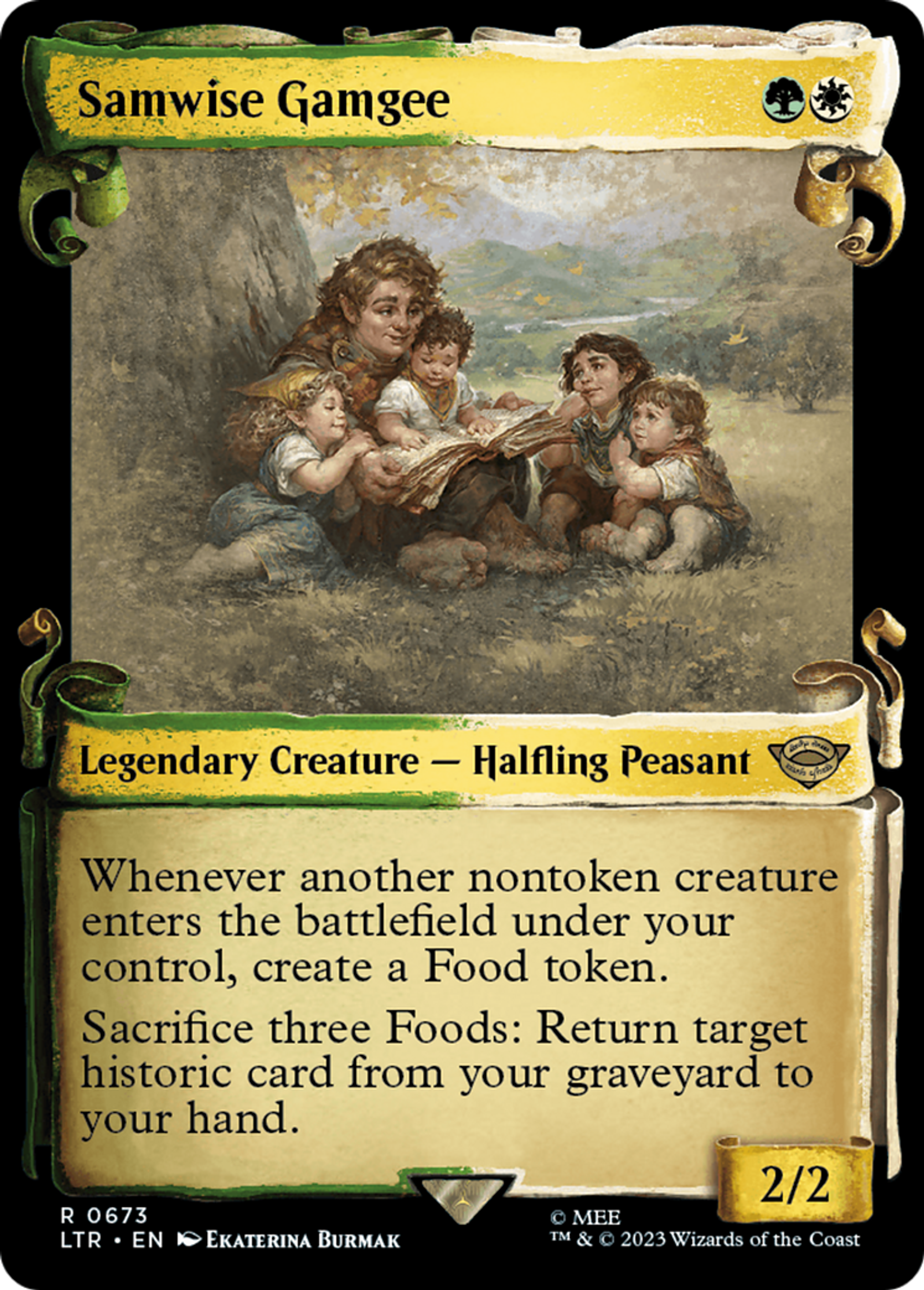 Samwise Gamgee — The Lord of the Rings: Tales of Middle-earth — Magic: The Gathering