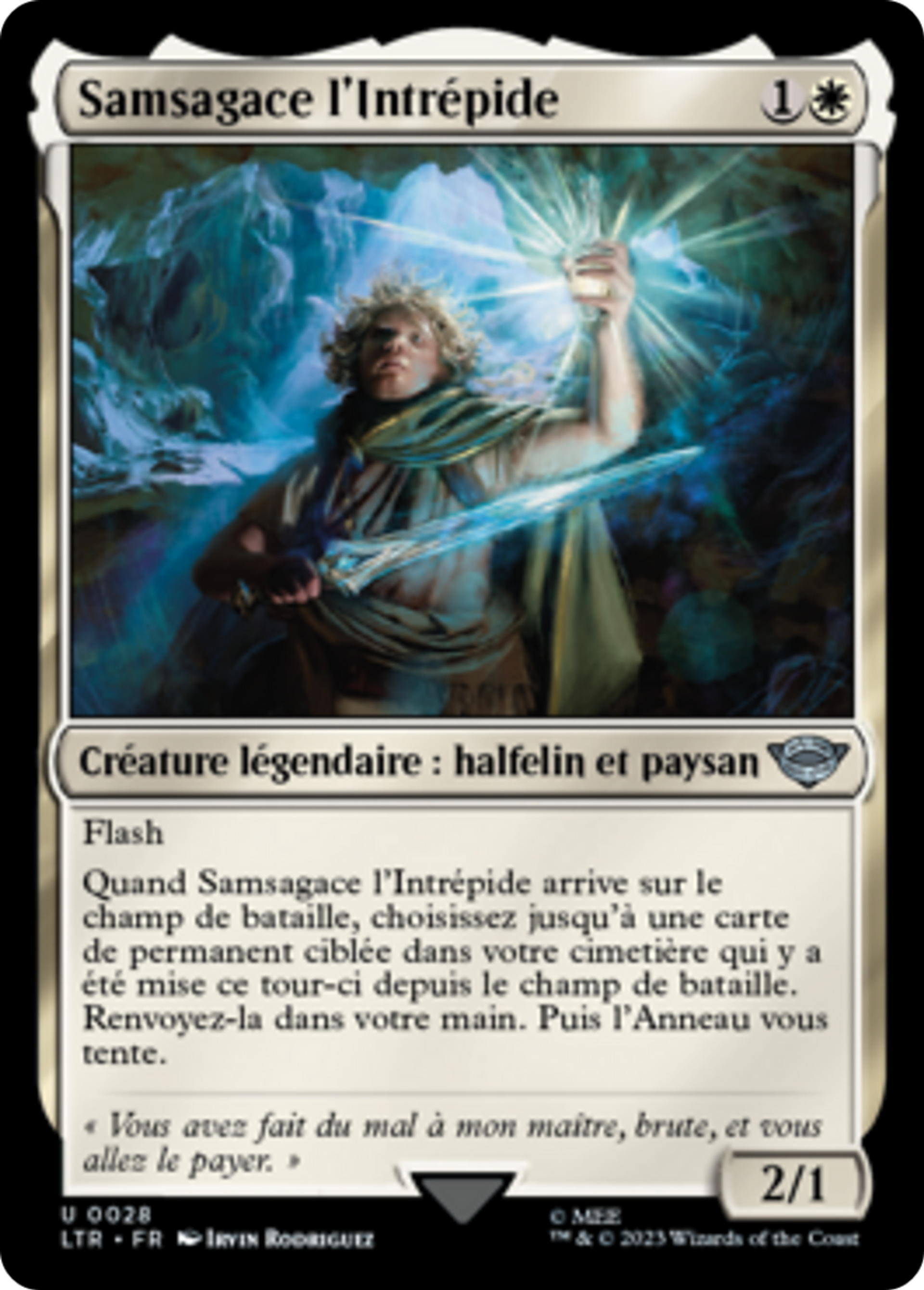 Samsagace l'Intrépide — The Lord of the Rings: Tales of Middle-earth — Magic: The Gathering