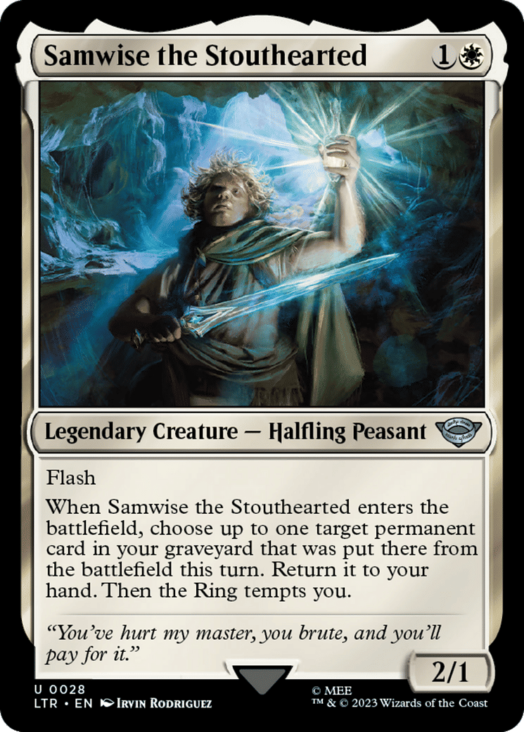 Samwise the Stouthearted — The Lord of the Rings: Tales of Middle-earth — Magic: The Gathering