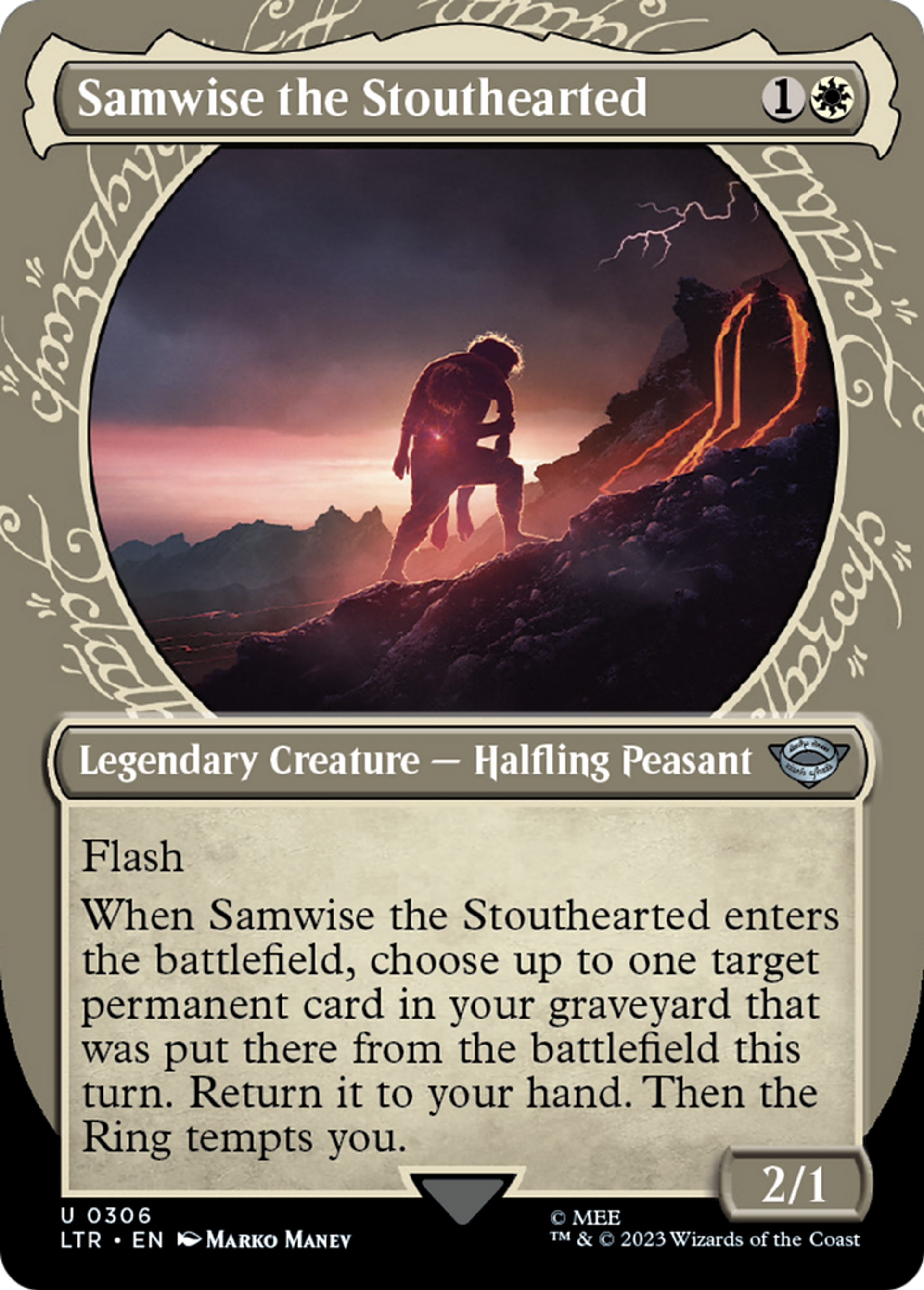 Samsagace l'Intrépide — The Lord of the Rings: Tales of Middle-earth — Magic: The Gathering