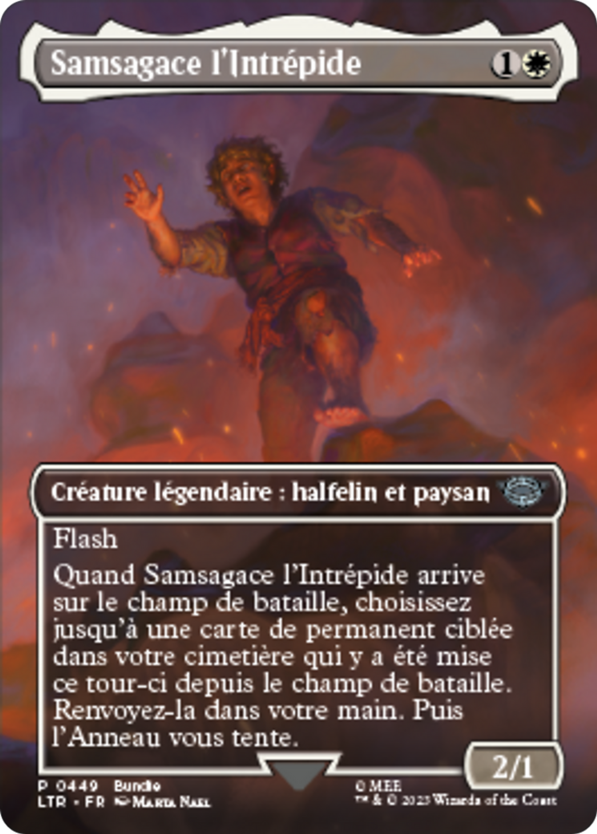 Samsagace l'Intrépide — The Lord of the Rings: Tales of Middle-earth — Magic: The Gathering