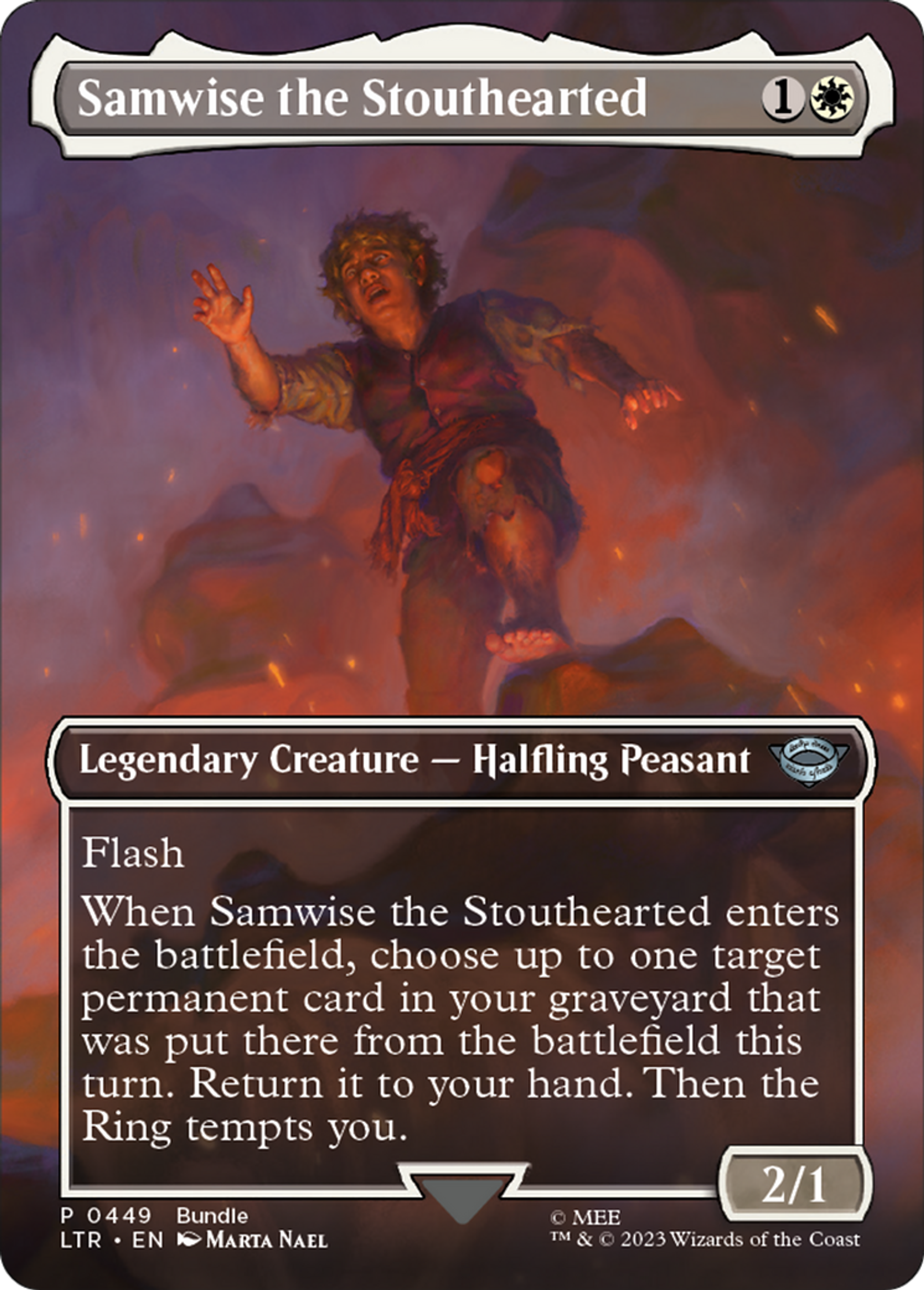 Samwise the Stouthearted — The Lord of the Rings: Tales of Middle-earth — Magic: The Gathering