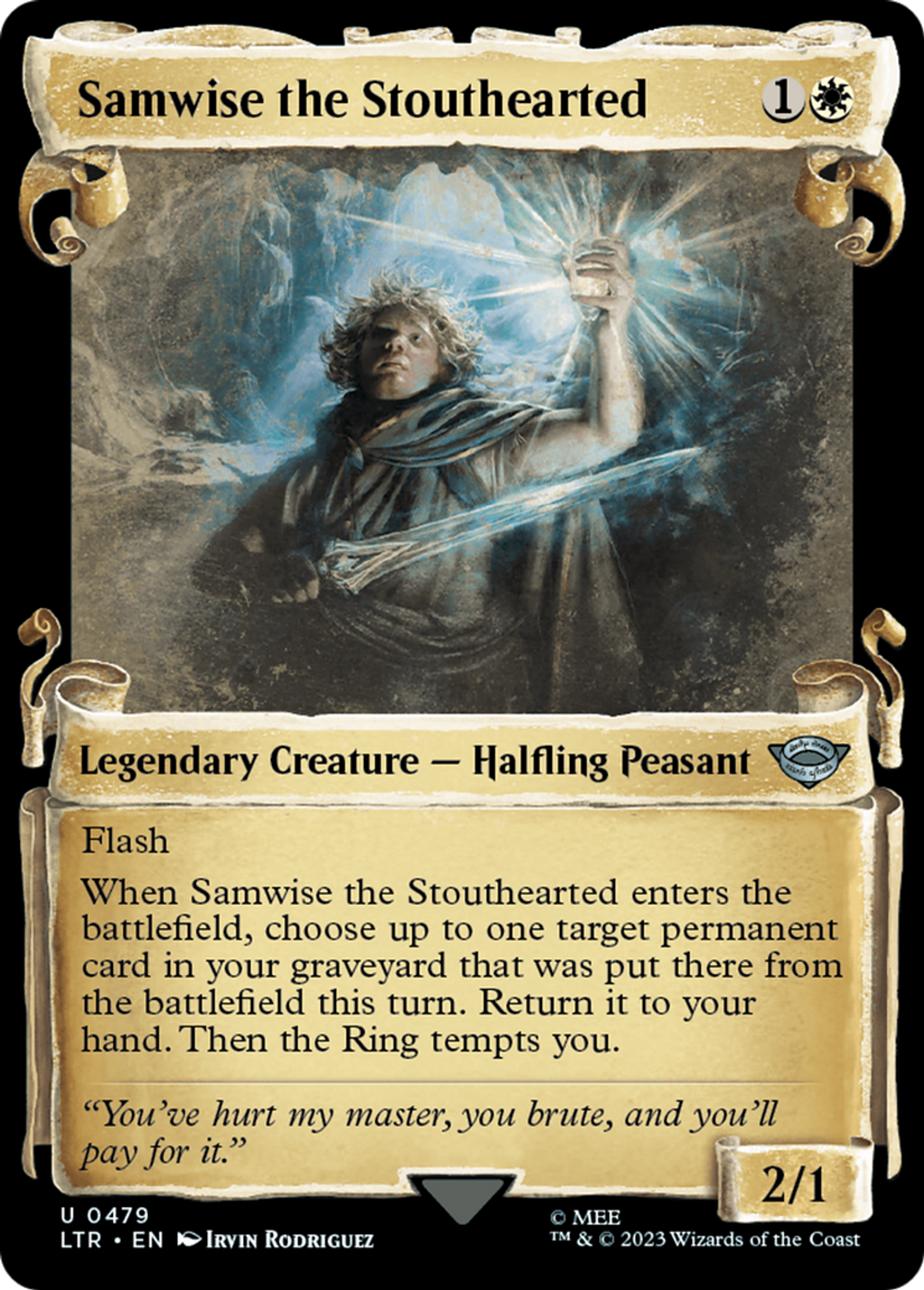 Samwise the Stouthearted — The Lord of the Rings: Tales of Middle-earth — Magic: The Gathering