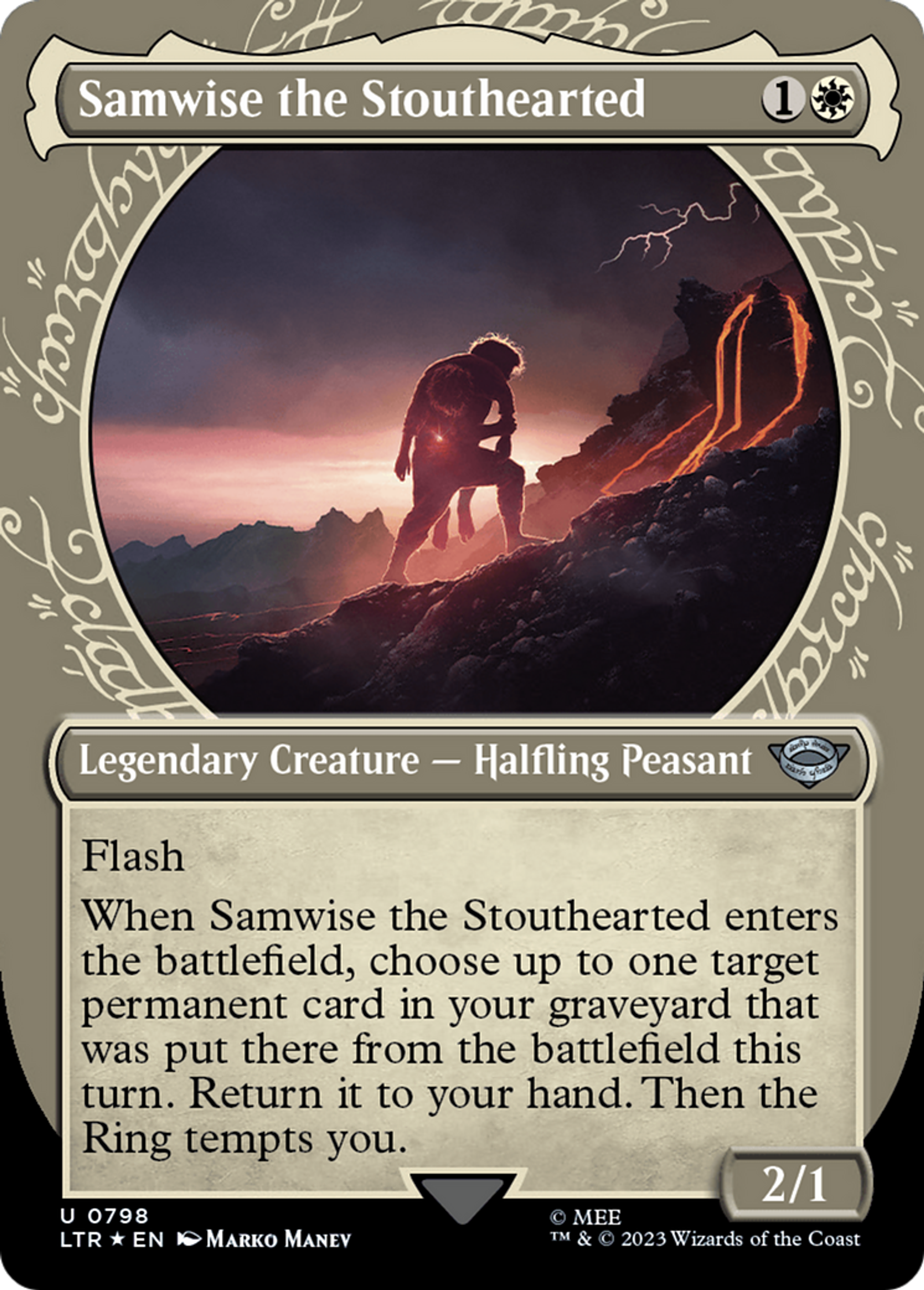 Samwise the Stouthearted — The Lord of the Rings: Tales of Middle-earth — Magic: The Gathering