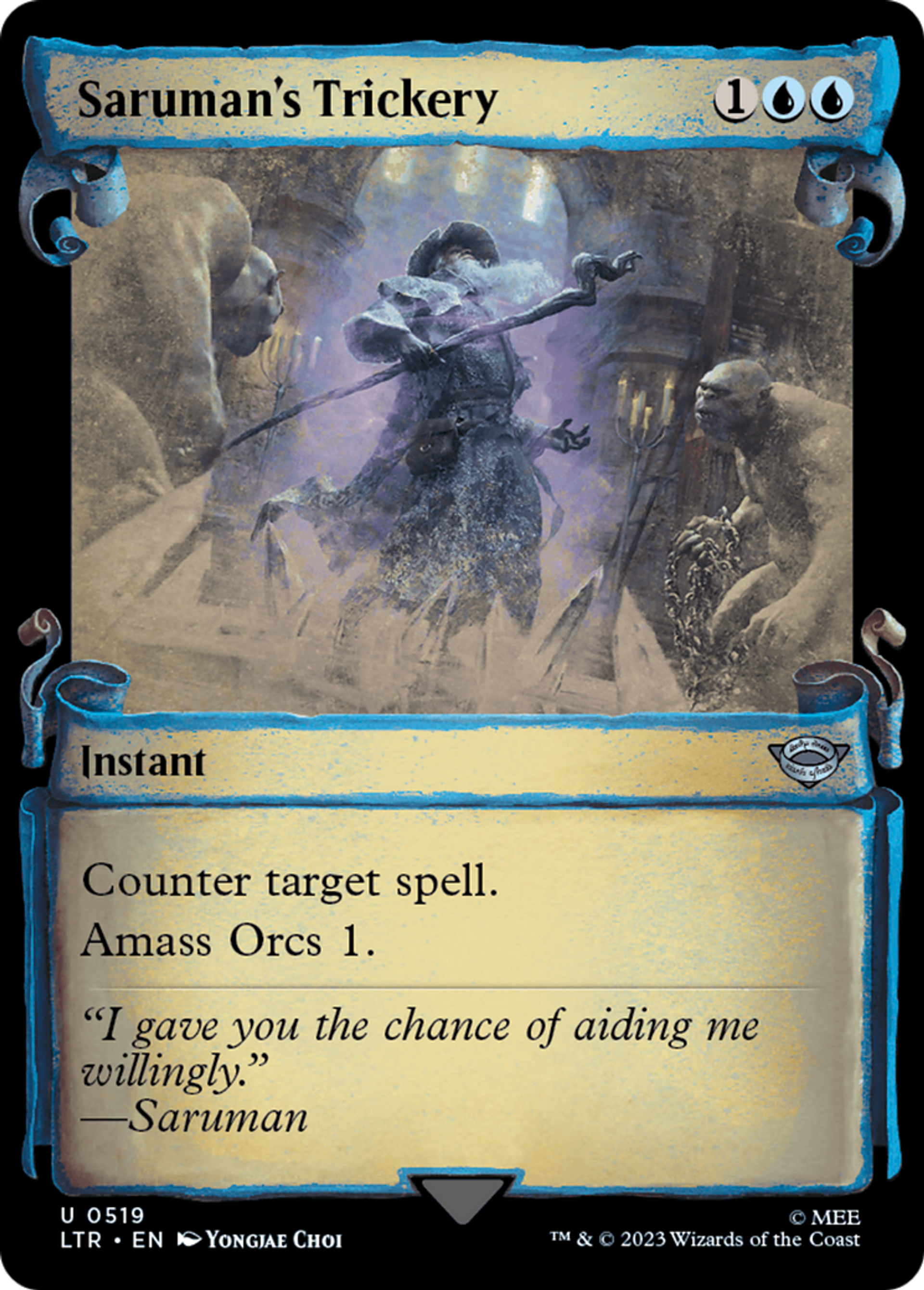 Saruman's Trickery — The Lord of the Rings: Tales of Middle-earth — Magic: The Gathering