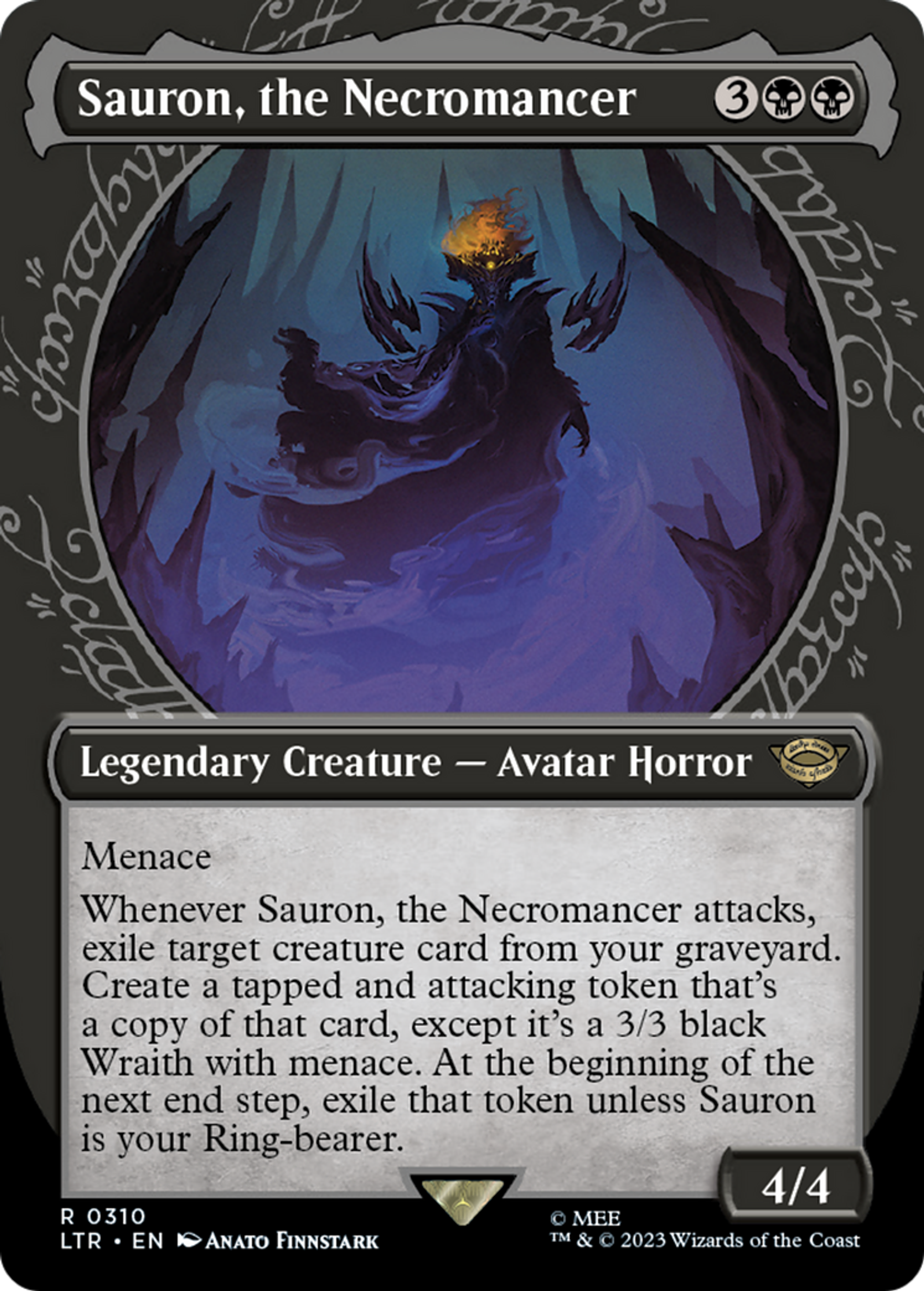 Sauron, the Necromancer — The Lord of the Rings: Tales of Middle-earth — Magic: The Gathering