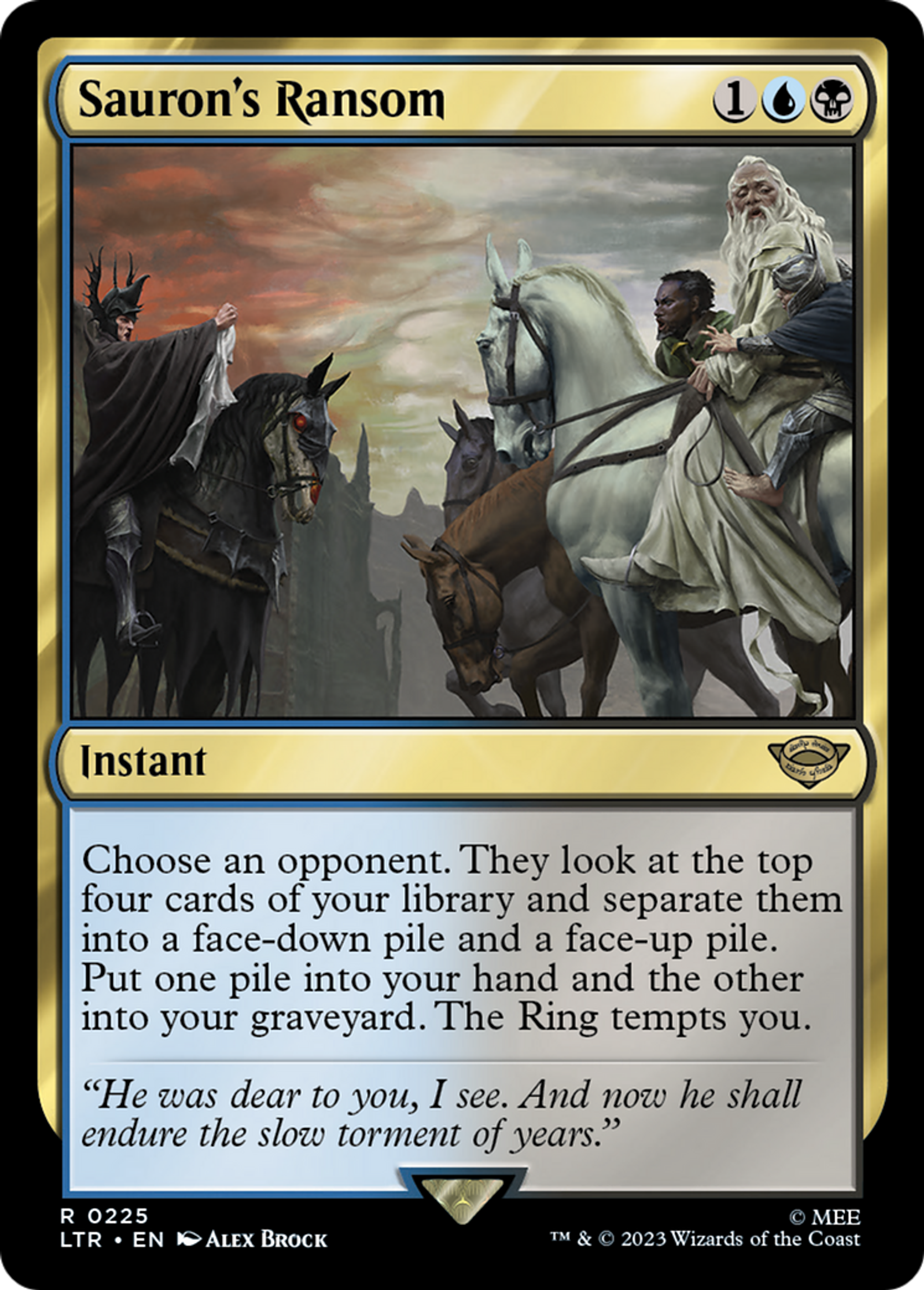 Sauron's Ransom — The Lord of the Rings: Tales of Middle-earth — Magic: The Gathering