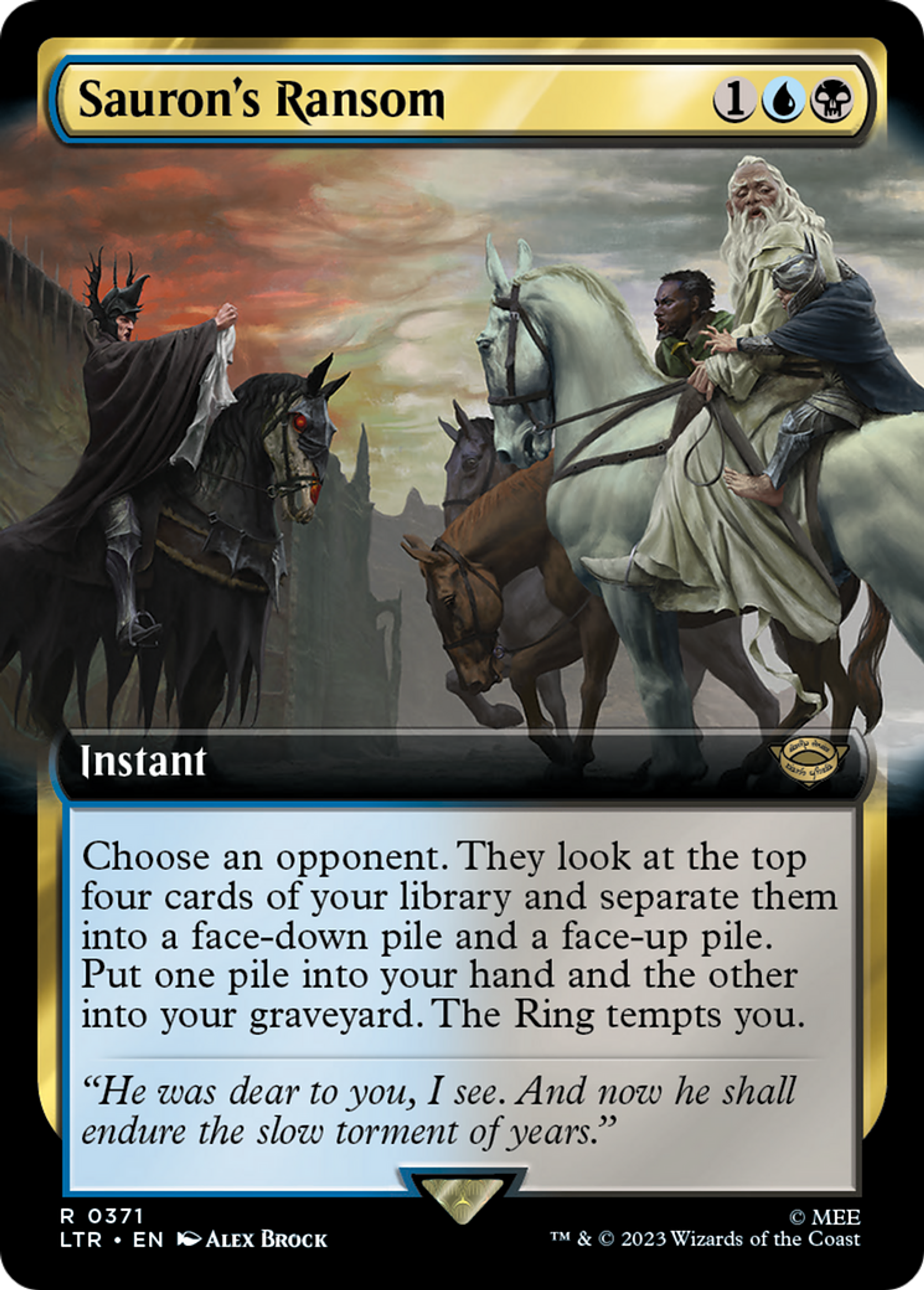 Sauron's Ransom — The Lord of the Rings: Tales of Middle-earth — Magic: The Gathering