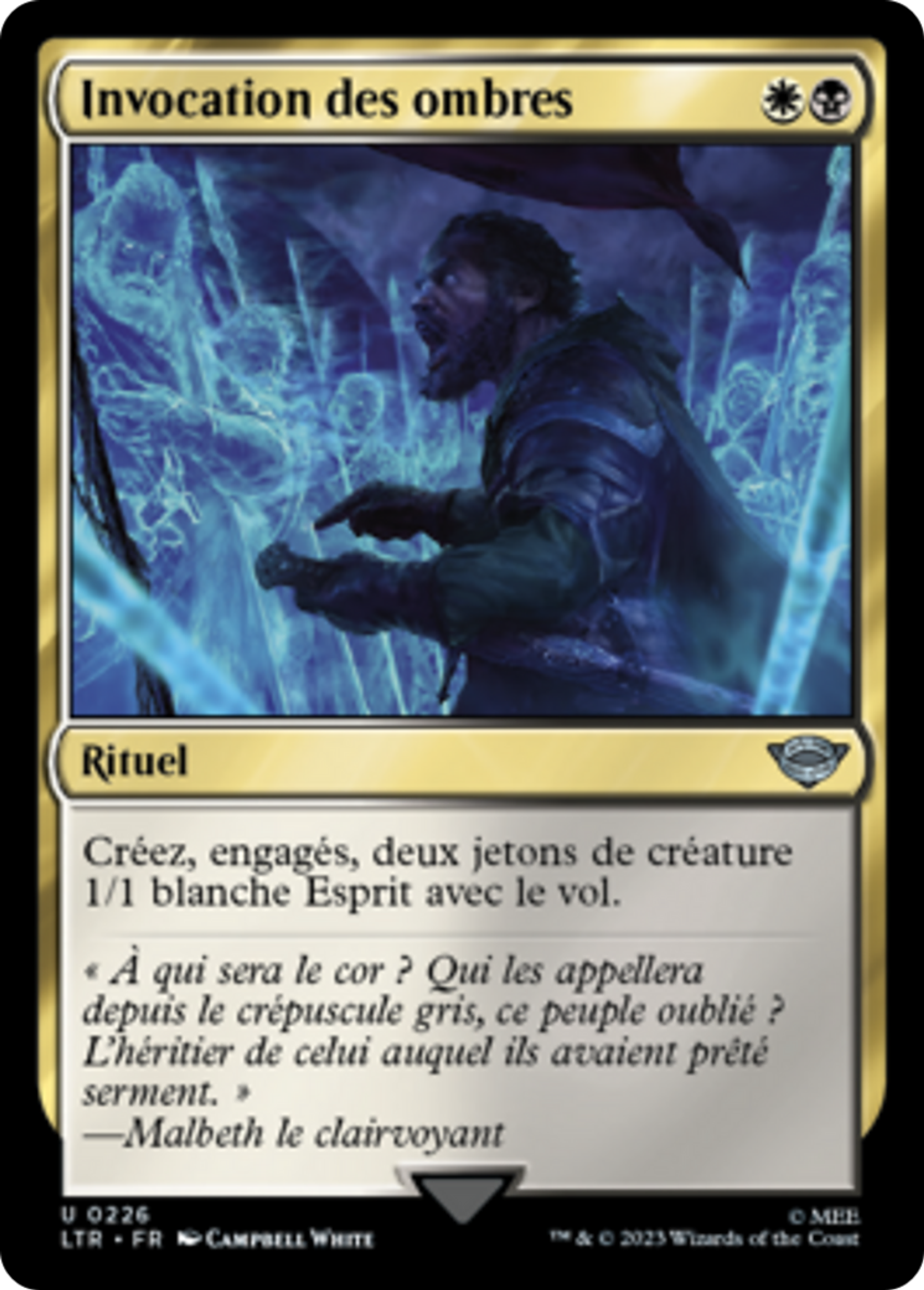 Invocation des ombres — The Lord of the Rings: Tales of Middle-earth — Magic: The Gathering