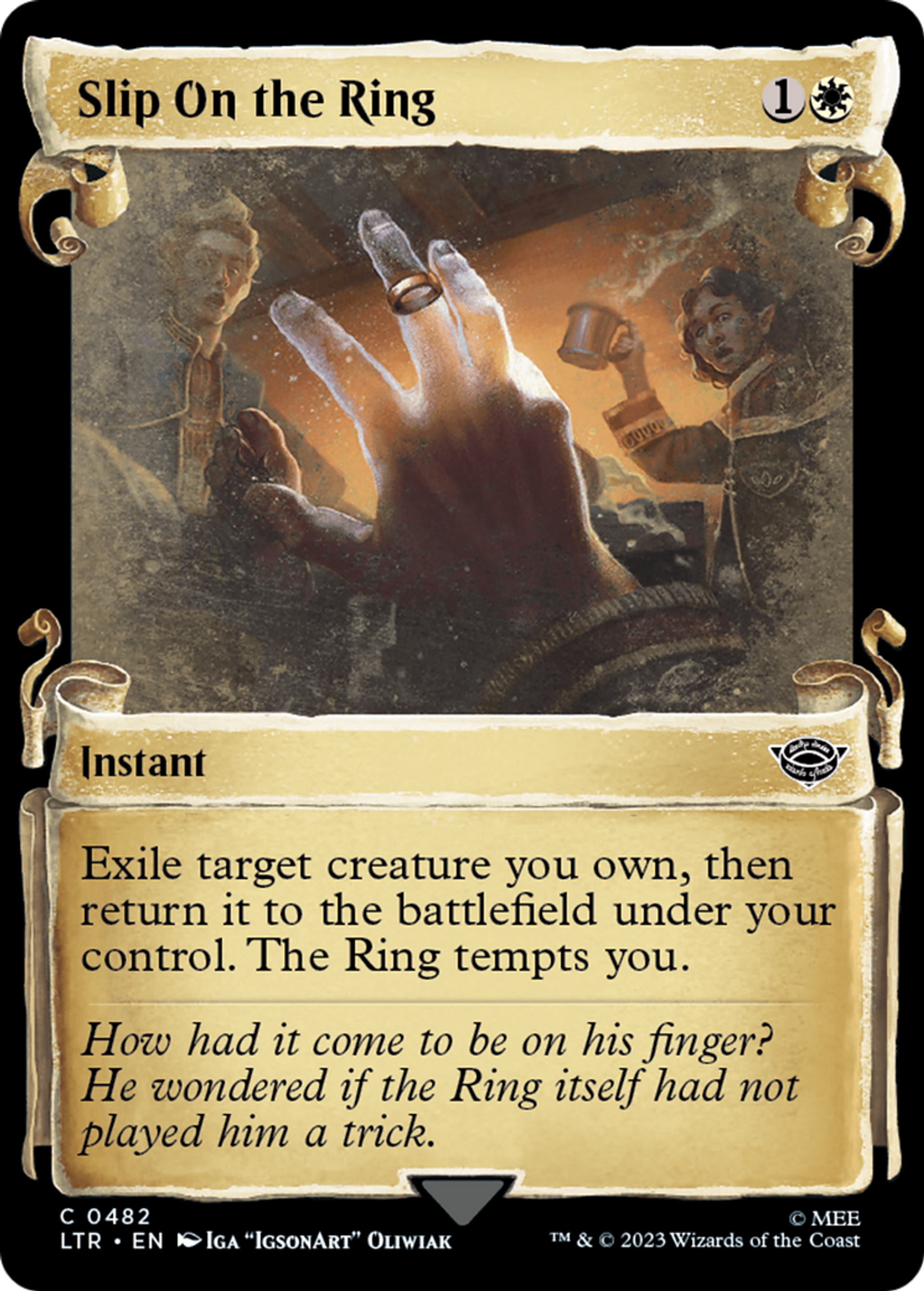 Slip On the Ring — The Lord of the Rings: Tales of Middle-earth — Magic: The Gathering