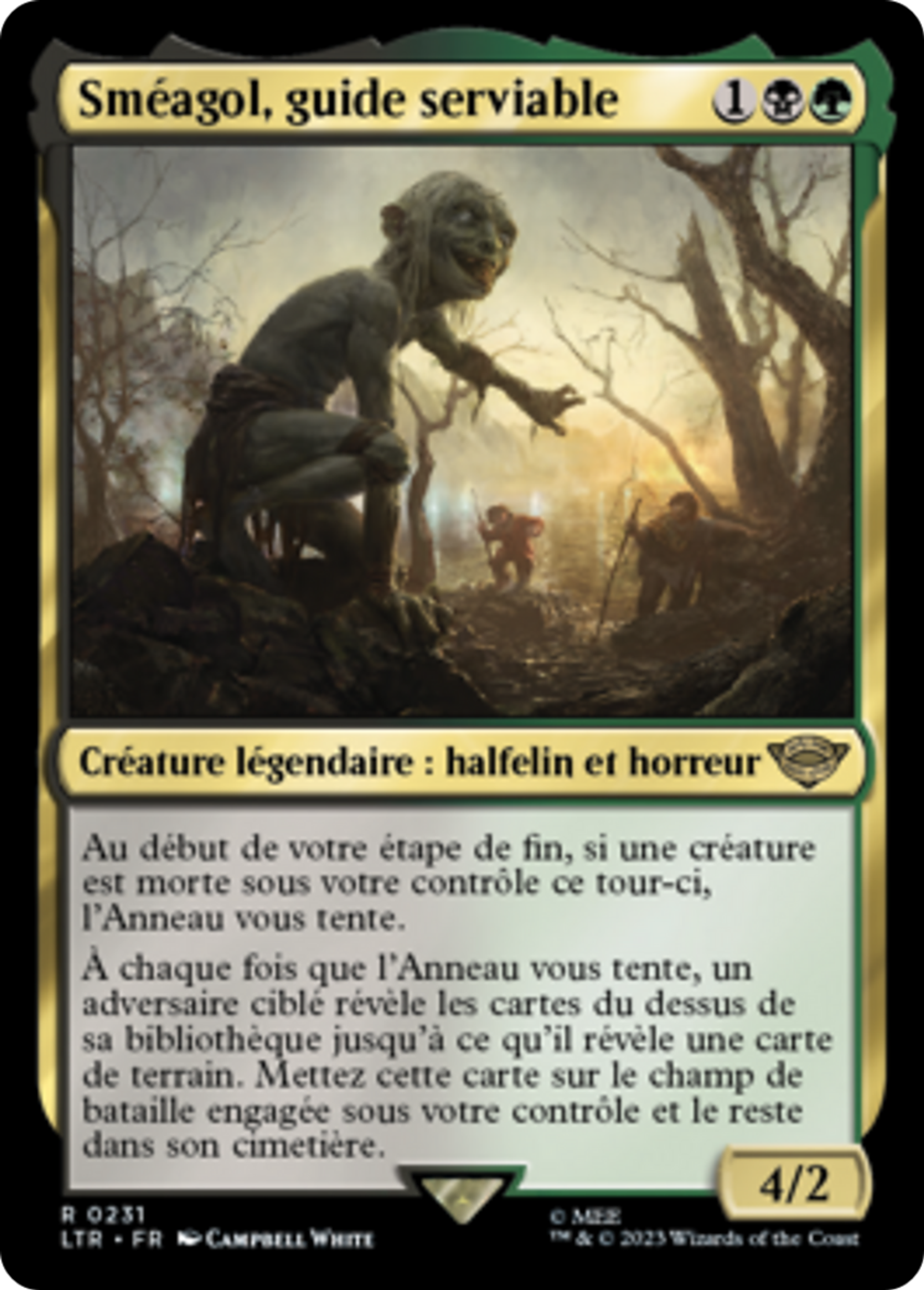 Sméagol, guide serviable — The Lord of the Rings: Tales of Middle-earth — Magic: The Gathering