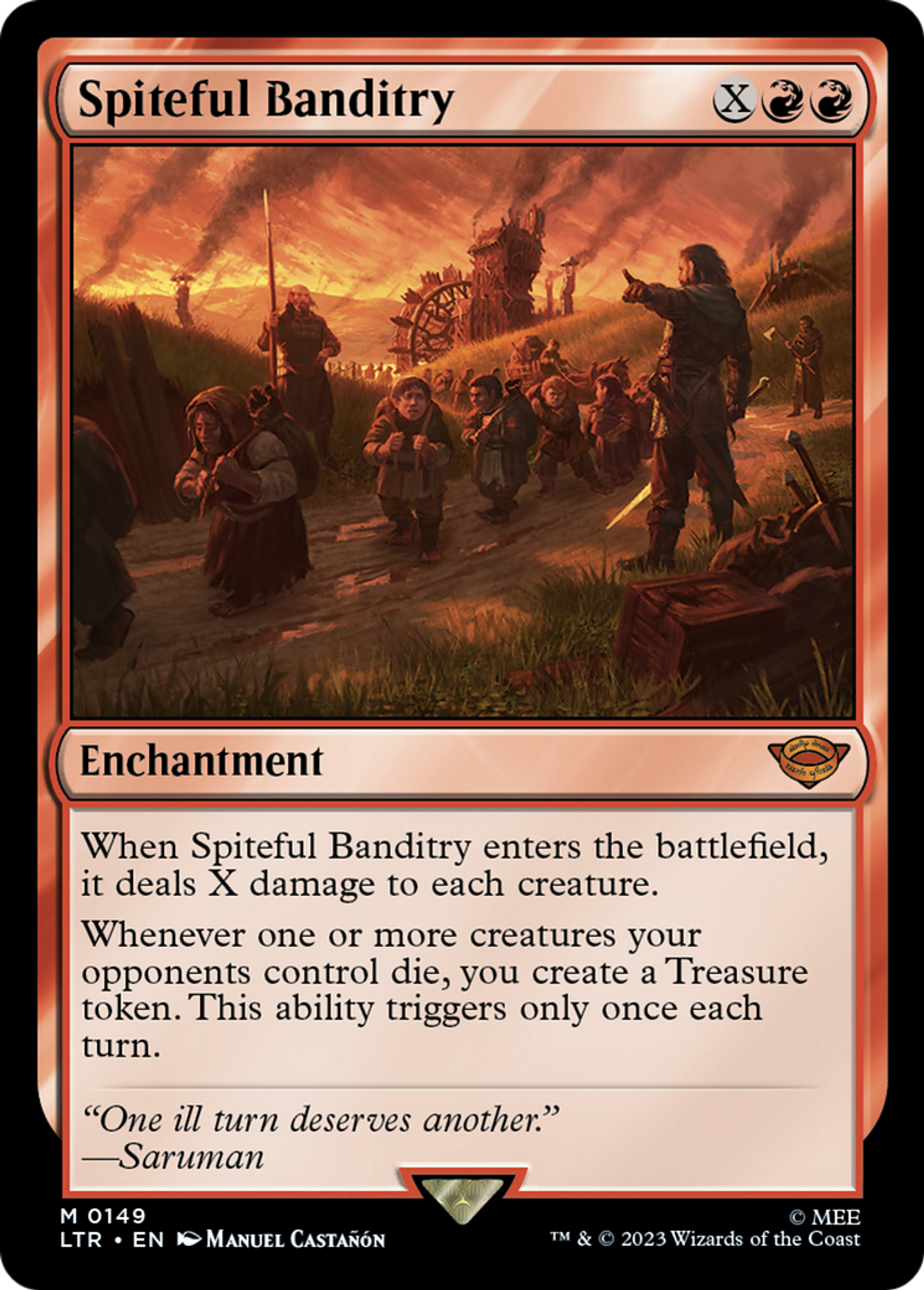 Spiteful Banditry — The Lord of the Rings: Tales of Middle-earth — Magic: The Gathering