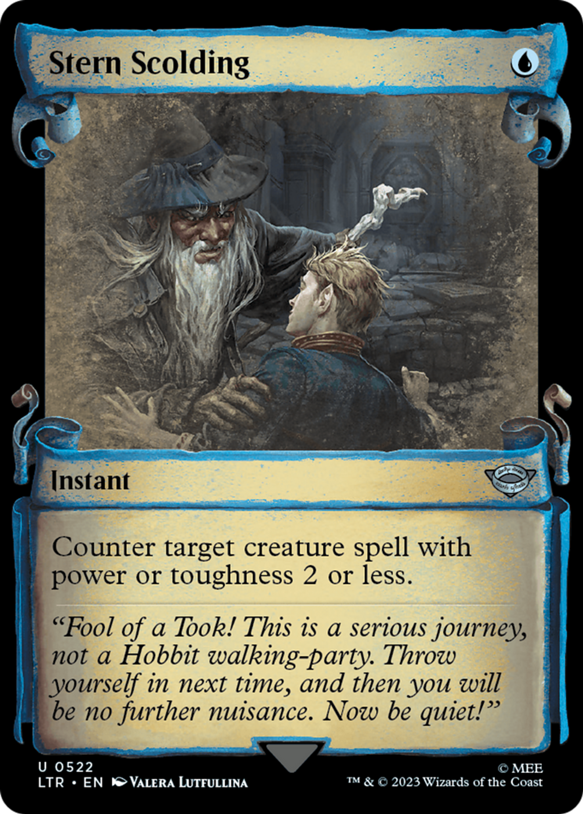 Stern Scolding — The Lord of the Rings: Tales of Middle-earth — Magic: The Gathering