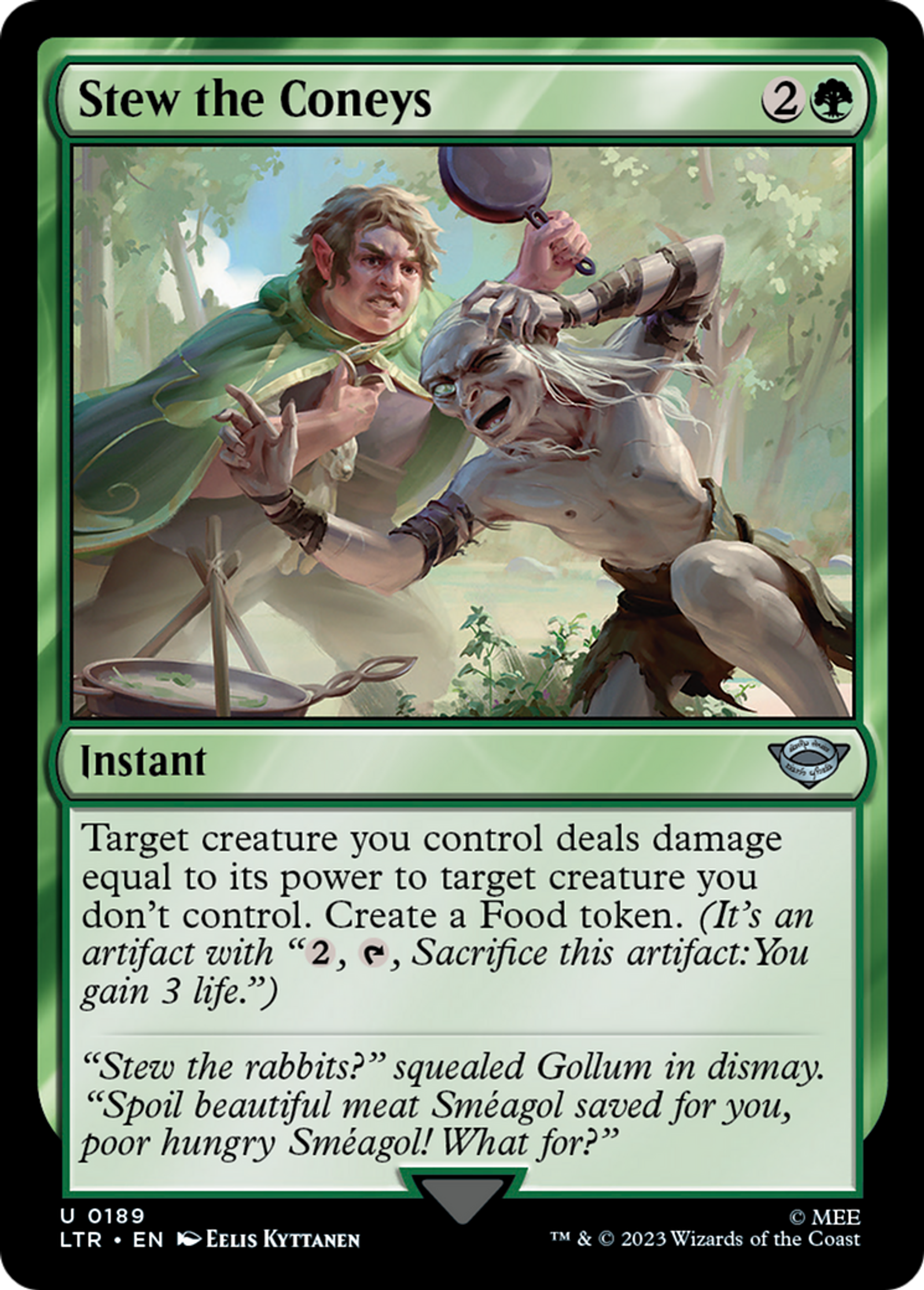 Stew the Coneys — The Lord of the Rings: Tales of Middle-earth — Magic: The Gathering