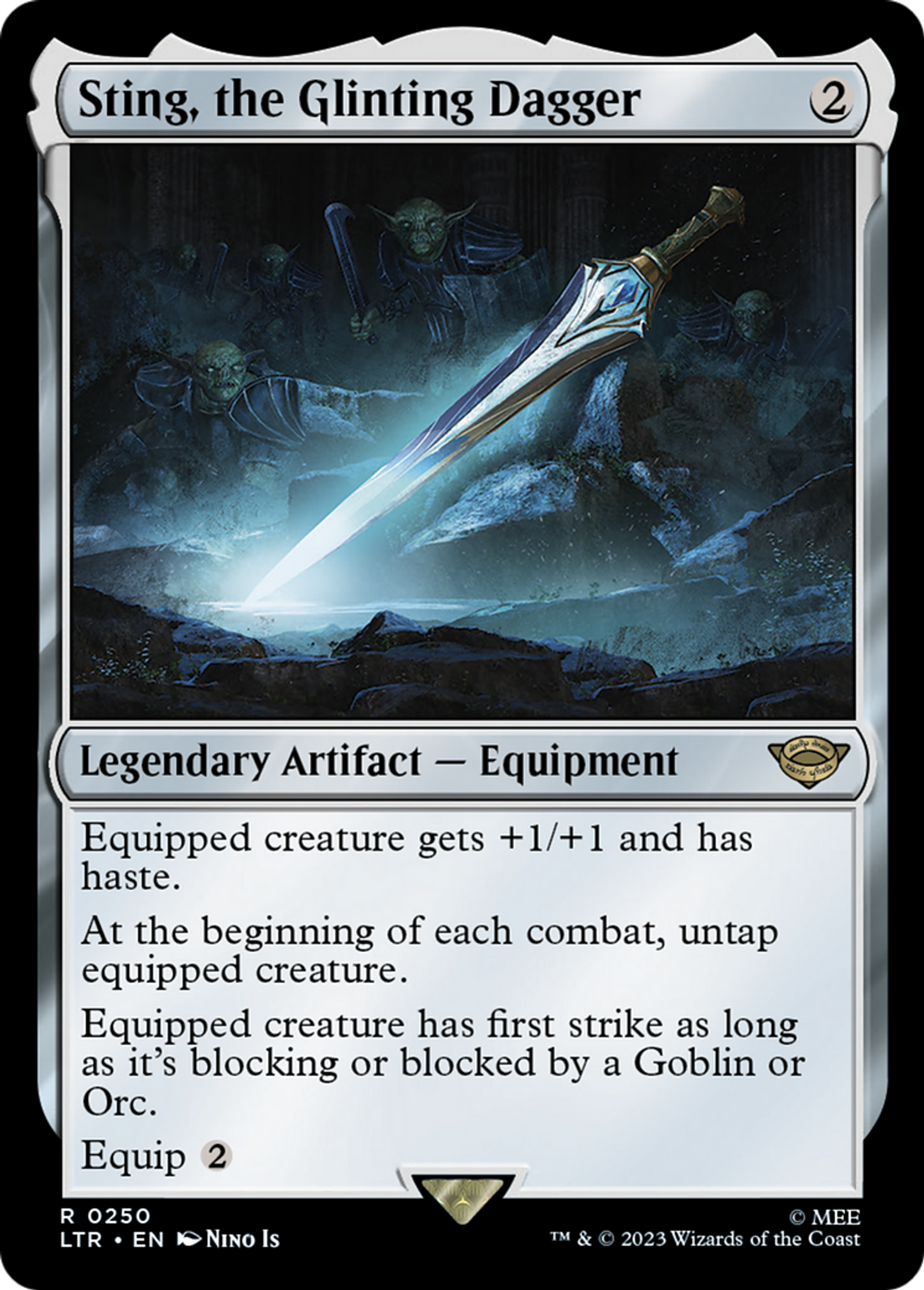 Dard, la dague étincelante — The Lord of the Rings: Tales of Middle-earth — Magic: The Gathering
