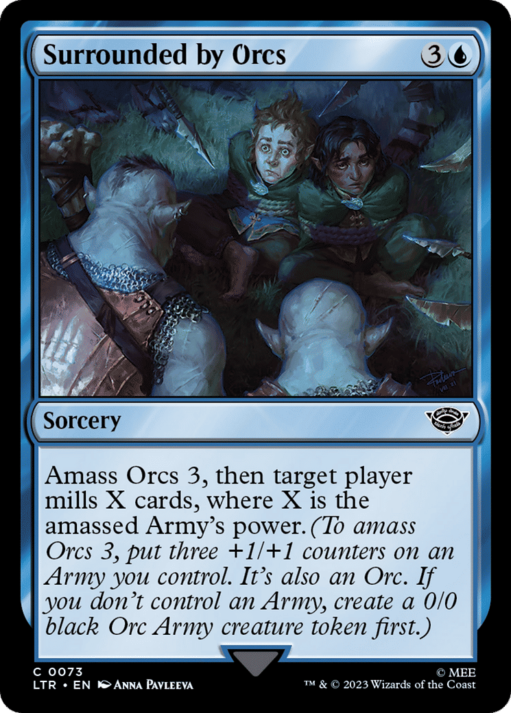 Surrounded by Orcs — The Lord of the Rings: Tales of Middle-earth — Magic: The Gathering