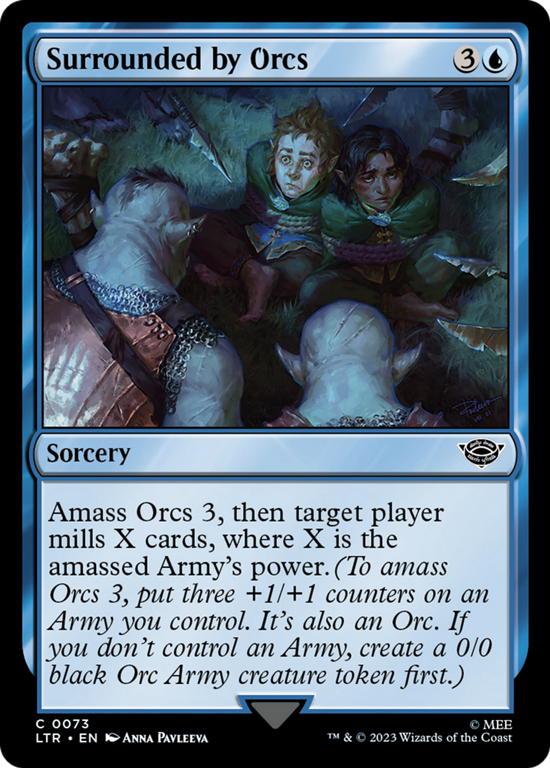 Surrounded by Orcs — The Lord of the Rings: Tales of Middle-earth — Magic: The Gathering