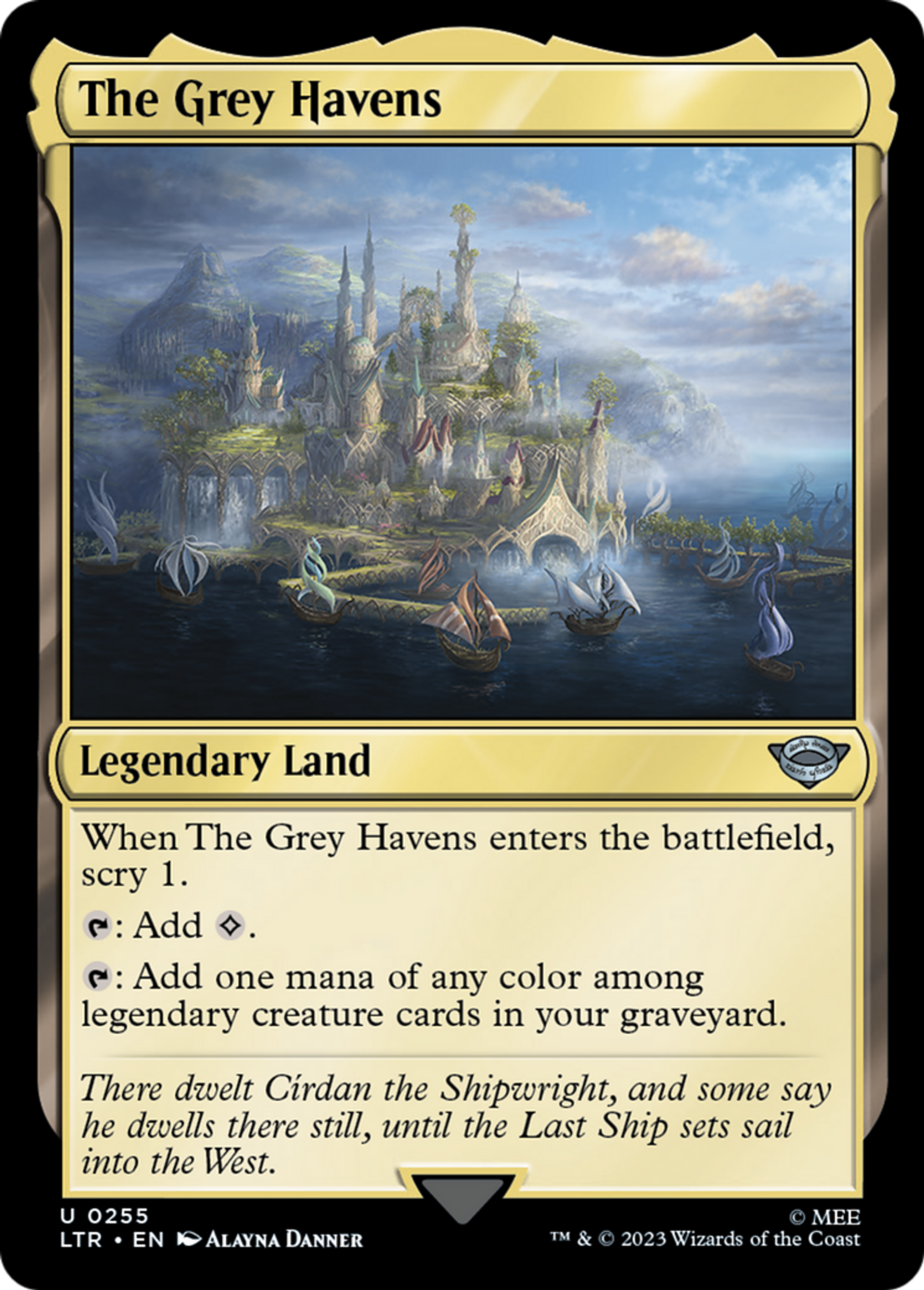 The Grey Havens — The Lord of the Rings: Tales of Middle-earth — Magic: The Gathering