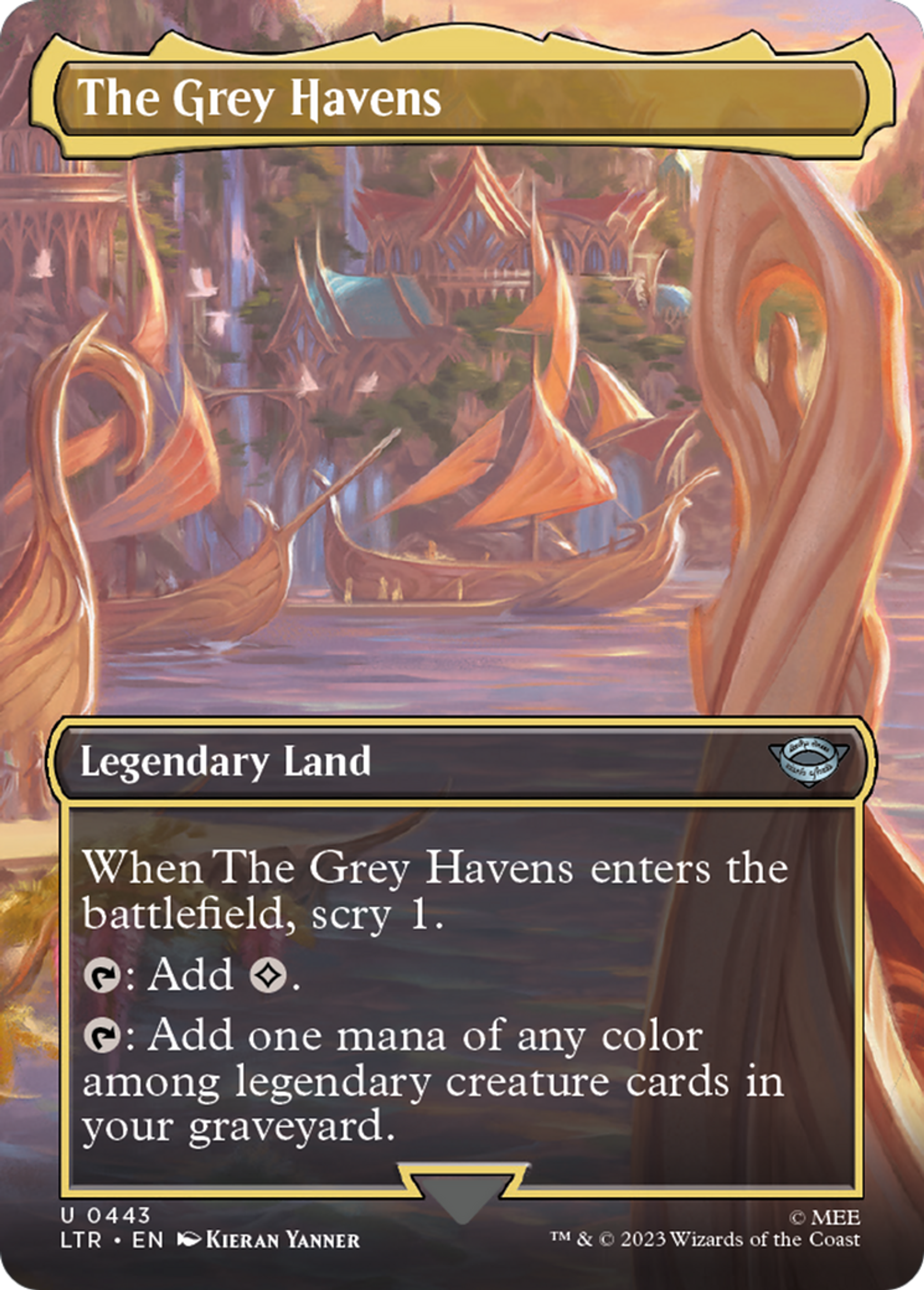 The Grey Havens — The Lord of the Rings: Tales of Middle-earth — Magic: The Gathering