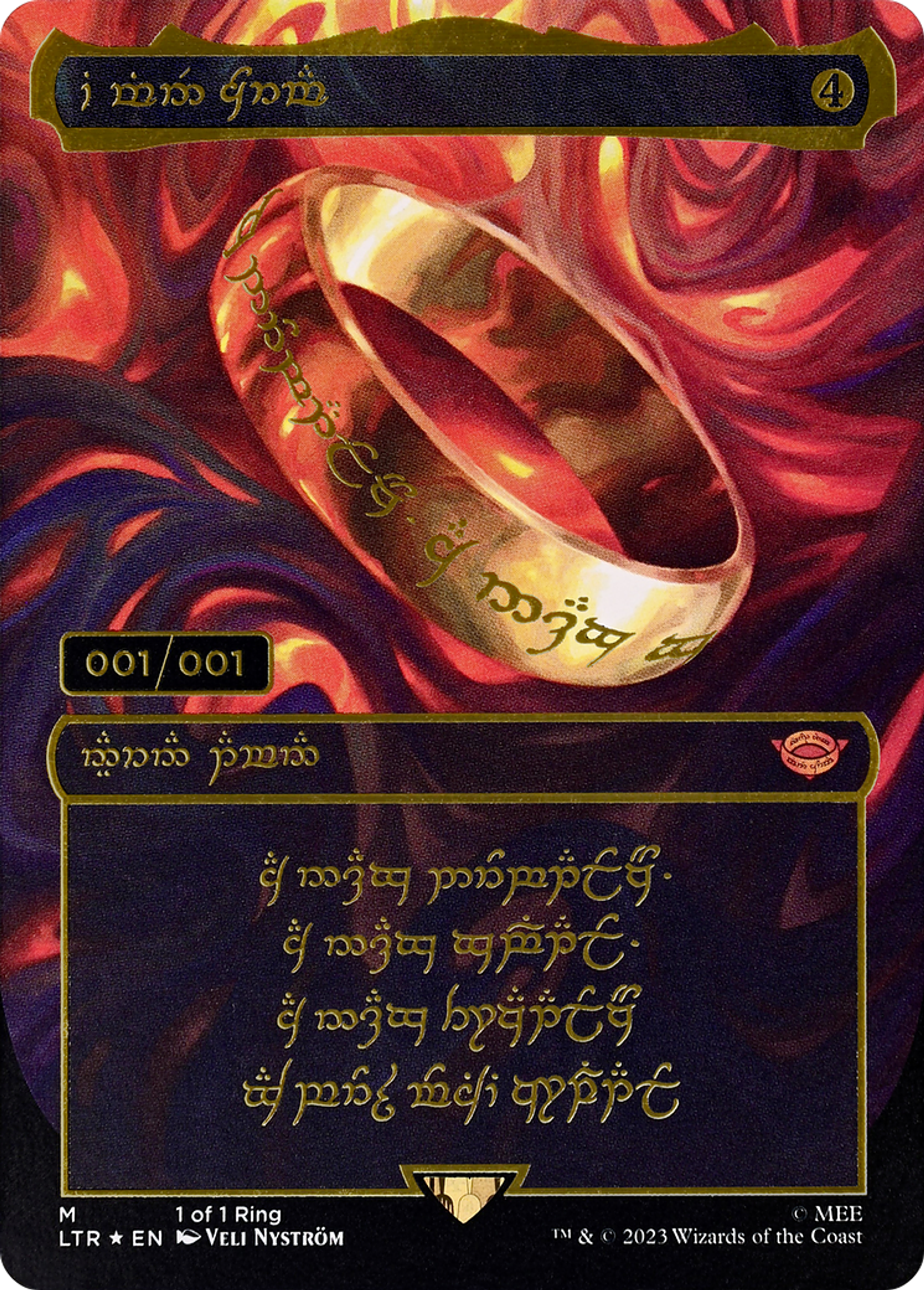 The One Ring — The Lord of the Rings: Tales of Middle-earth — Magic: The Gathering