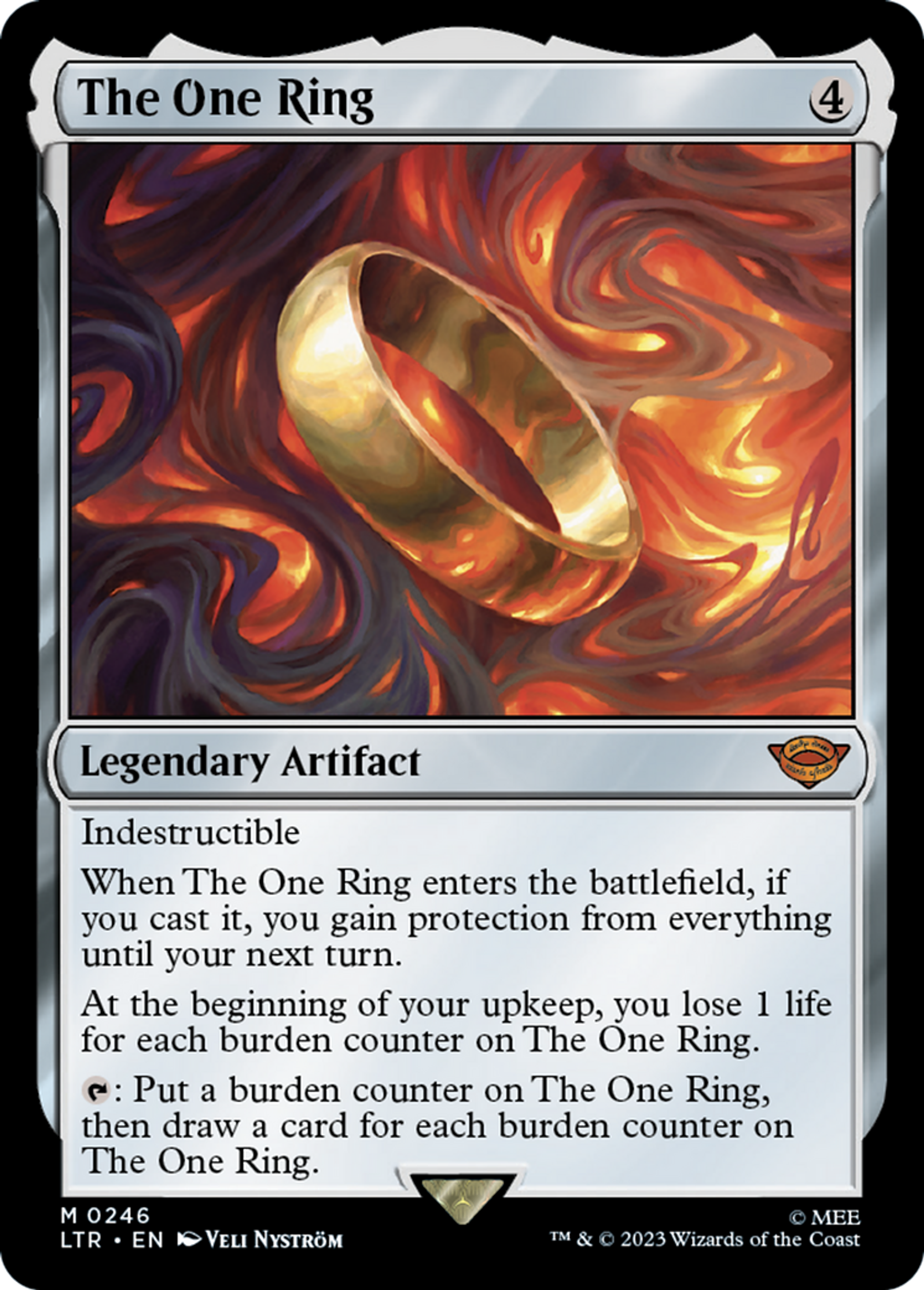 The One Ring — The Lord of the Rings: Tales of Middle-earth — Magic: The Gathering