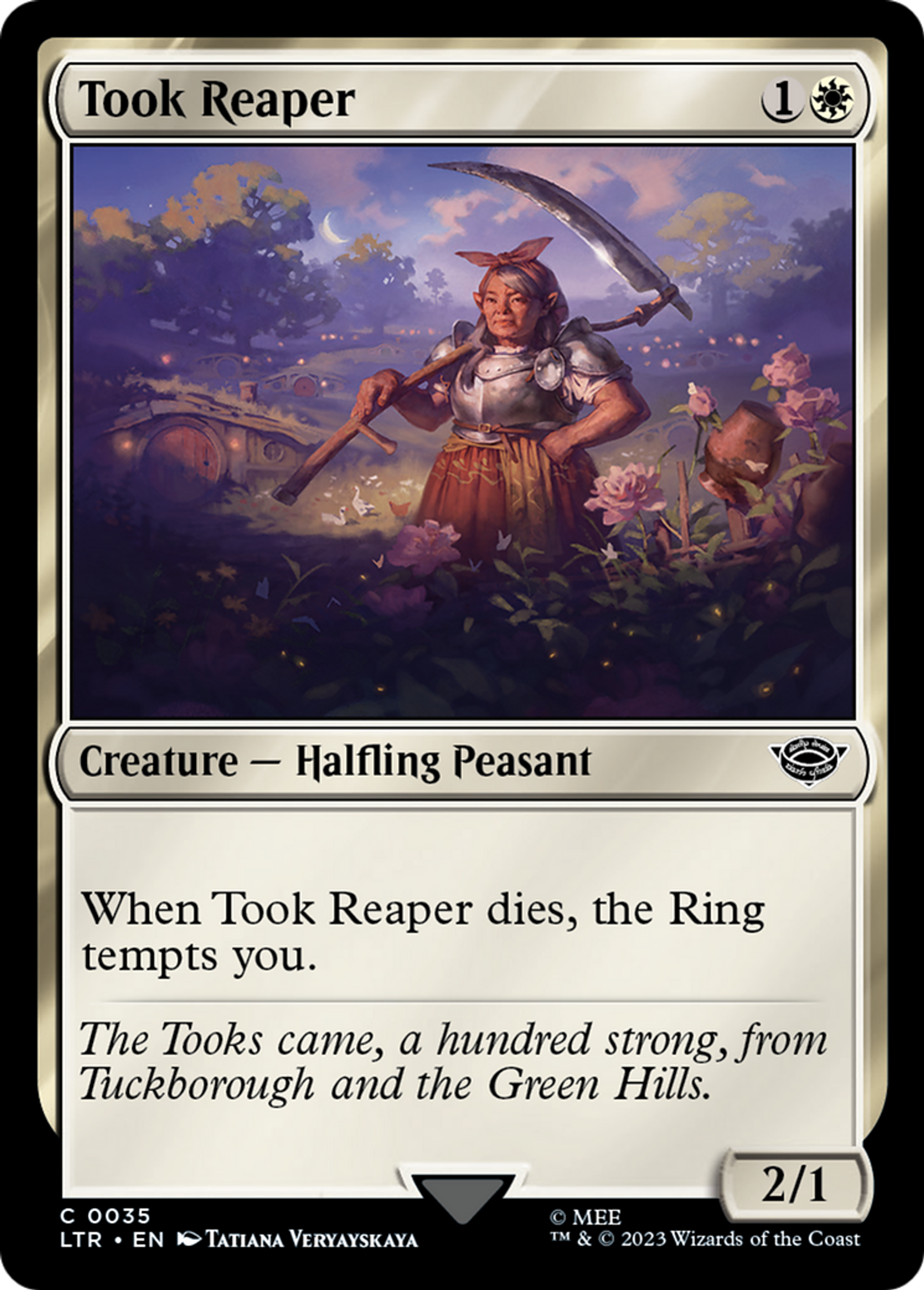 Took Reaper — The Lord of the Rings: Tales of Middle-earth — Magic: The Gathering