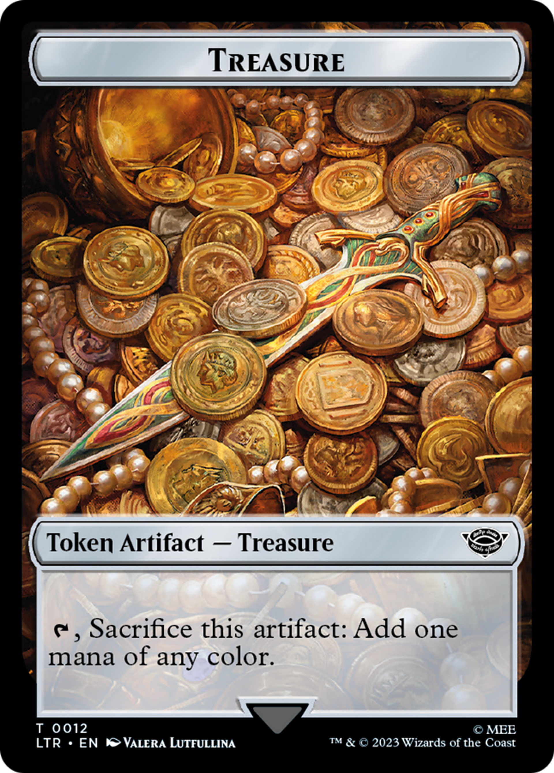 Treasure — The Lord of the Rings: Tales of Middle-earth — Magic: The Gathering