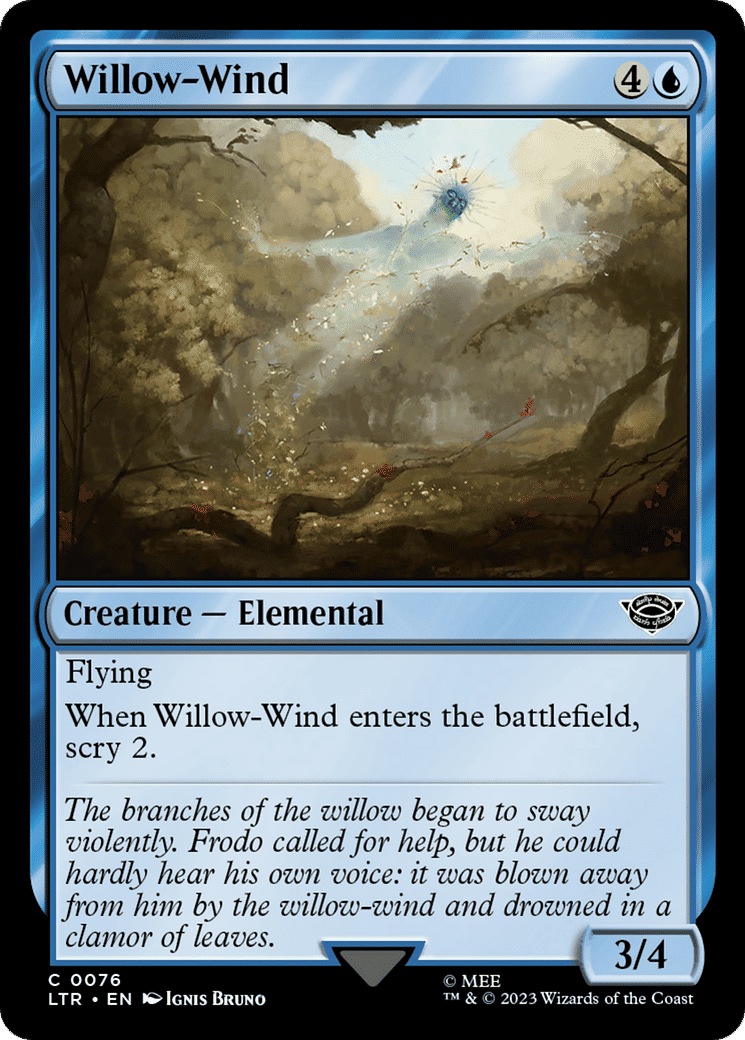 Willow-Wind — The Lord of the Rings: Tales of Middle-earth — Magic: The Gathering