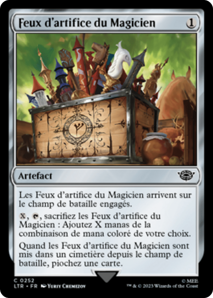 Feux d'artifice du Magicien — The Lord of the Rings: Tales of Middle-earth — Magic: The Gathering