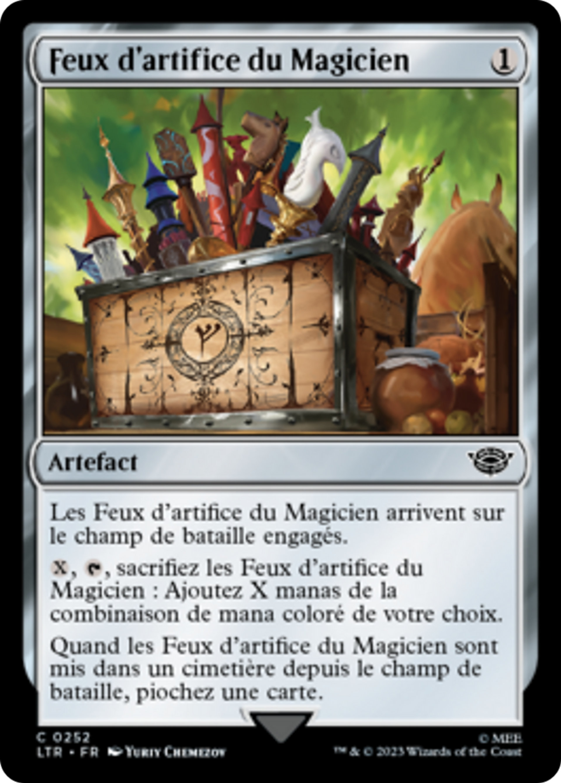 Feux d'artifice du Magicien — The Lord of the Rings: Tales of Middle-earth — Magic: The Gathering
