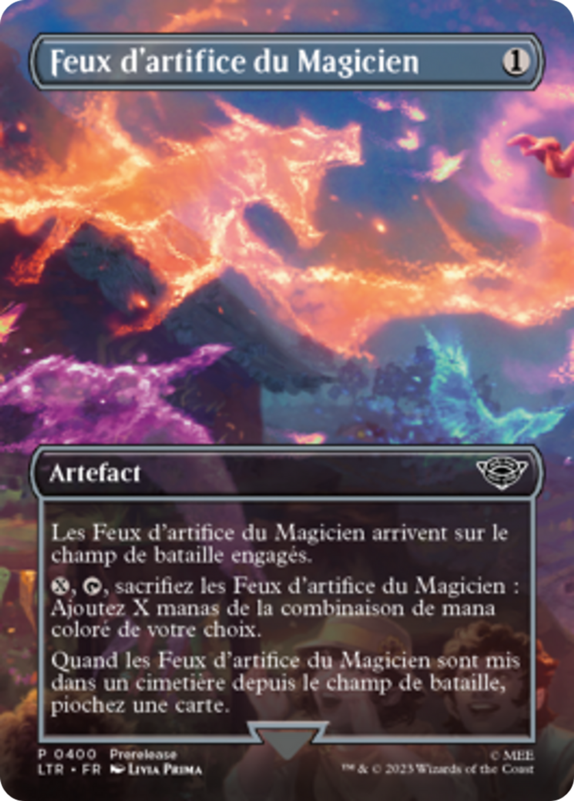 Feux d'artifice du Magicien — The Lord of the Rings: Tales of Middle-earth — Magic: The Gathering