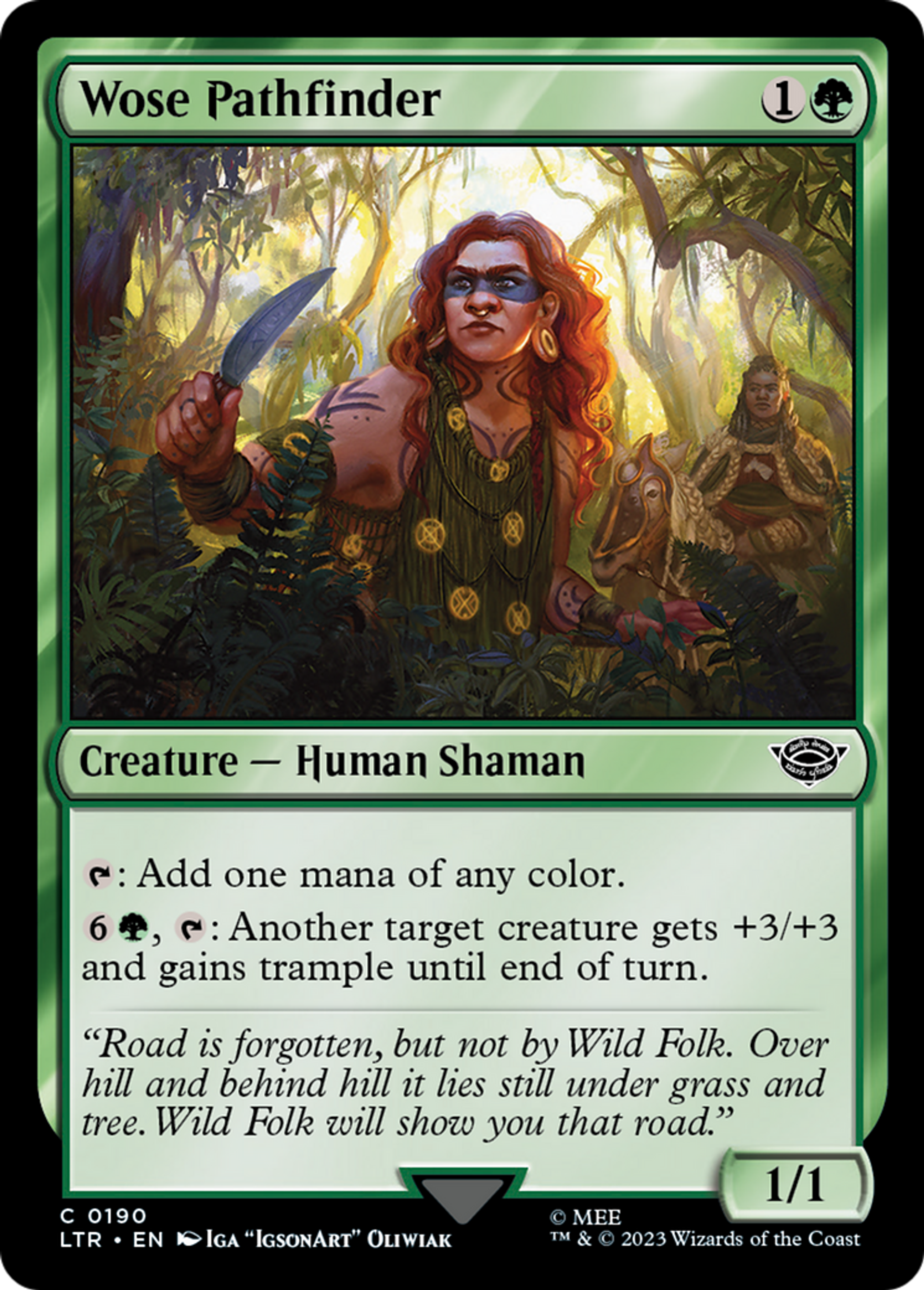 Wose Pathfinder — The Lord of the Rings: Tales of Middle-earth — Magic: The Gathering