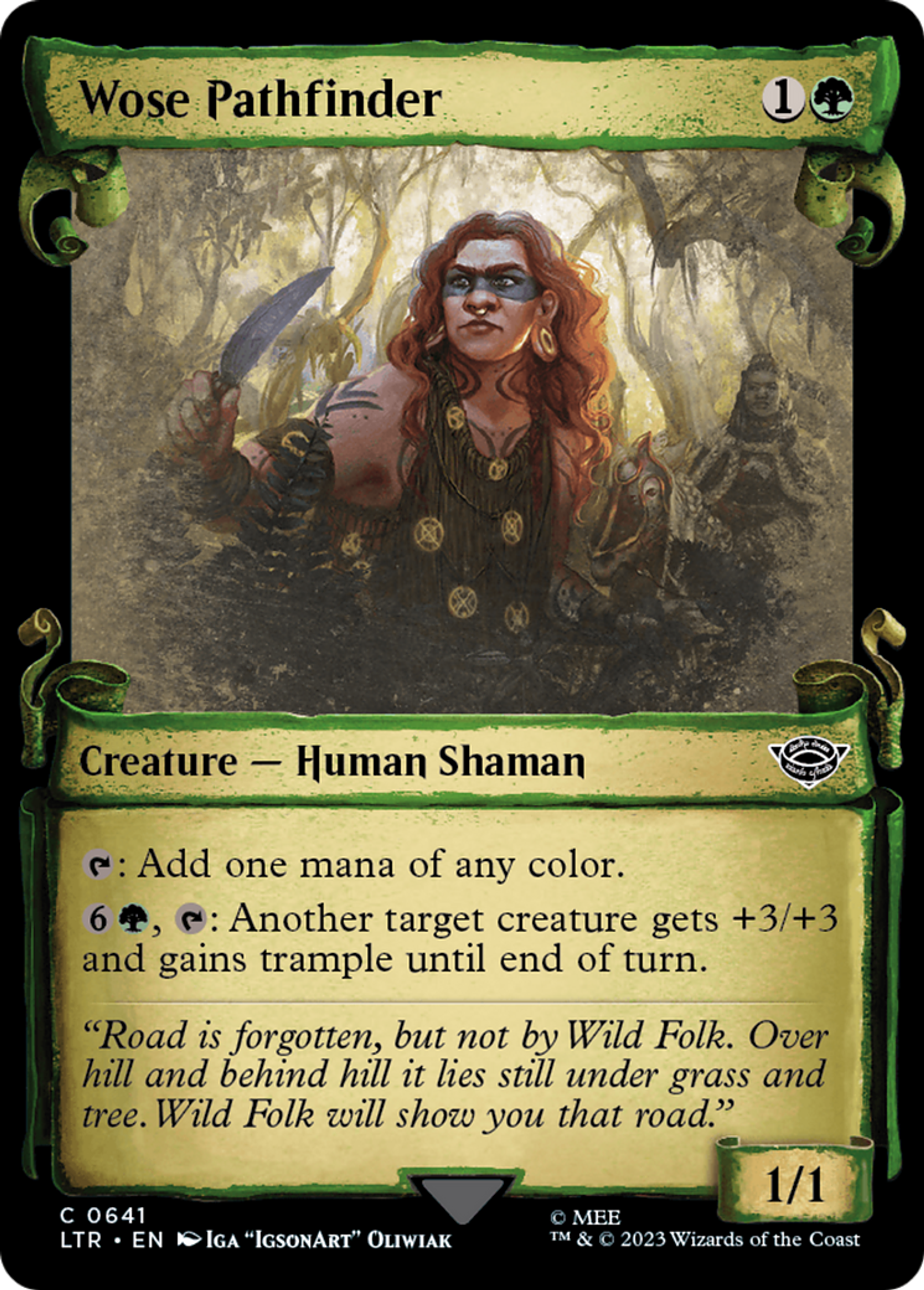 Wose Pathfinder — The Lord of the Rings: Tales of Middle-earth — Magic: The Gathering