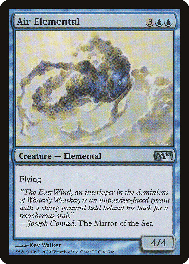 Air Elemental — Magic 2010 — Magic: The Gathering