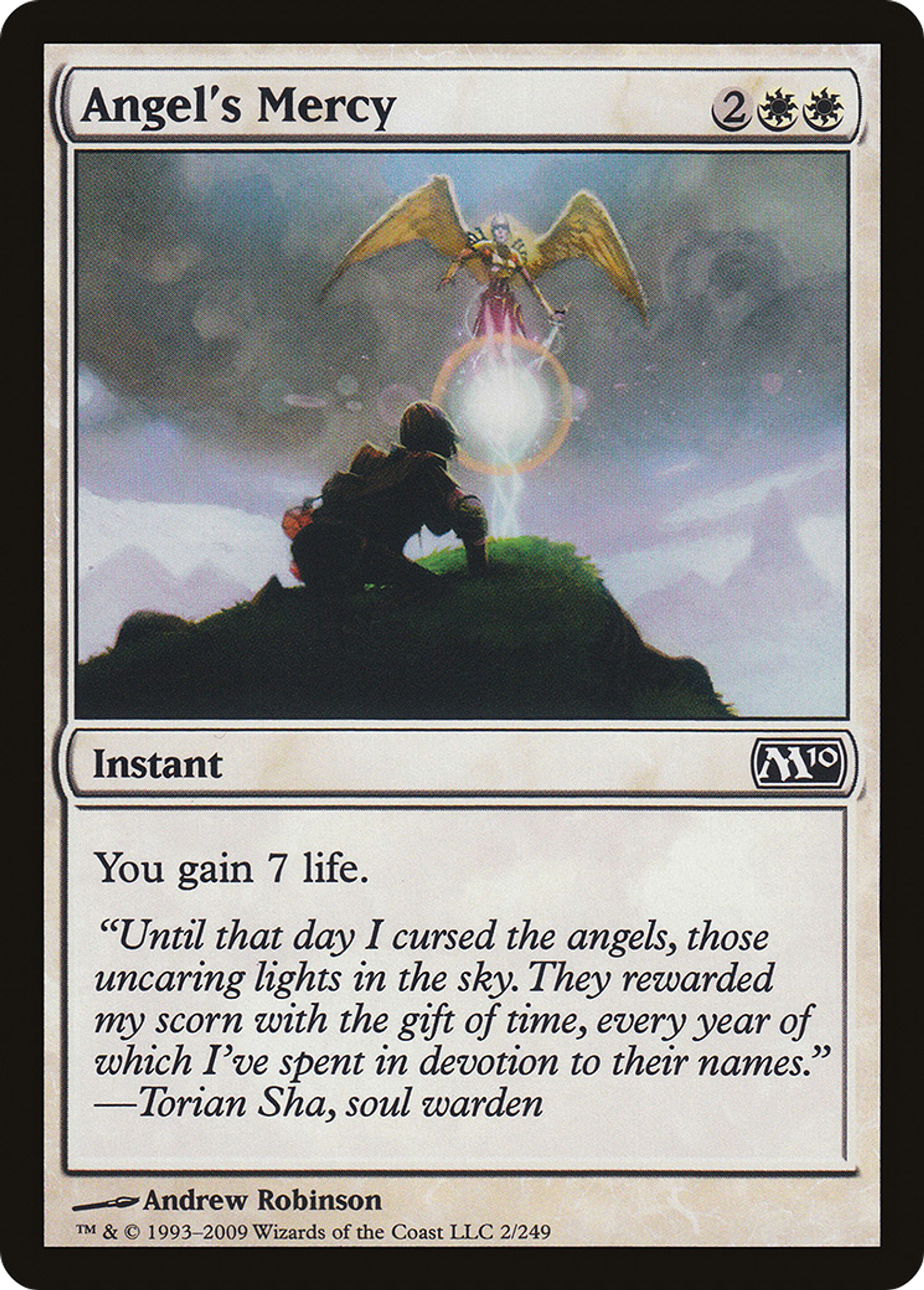 Angel's Mercy — Magic 2010 — Magic: The Gathering