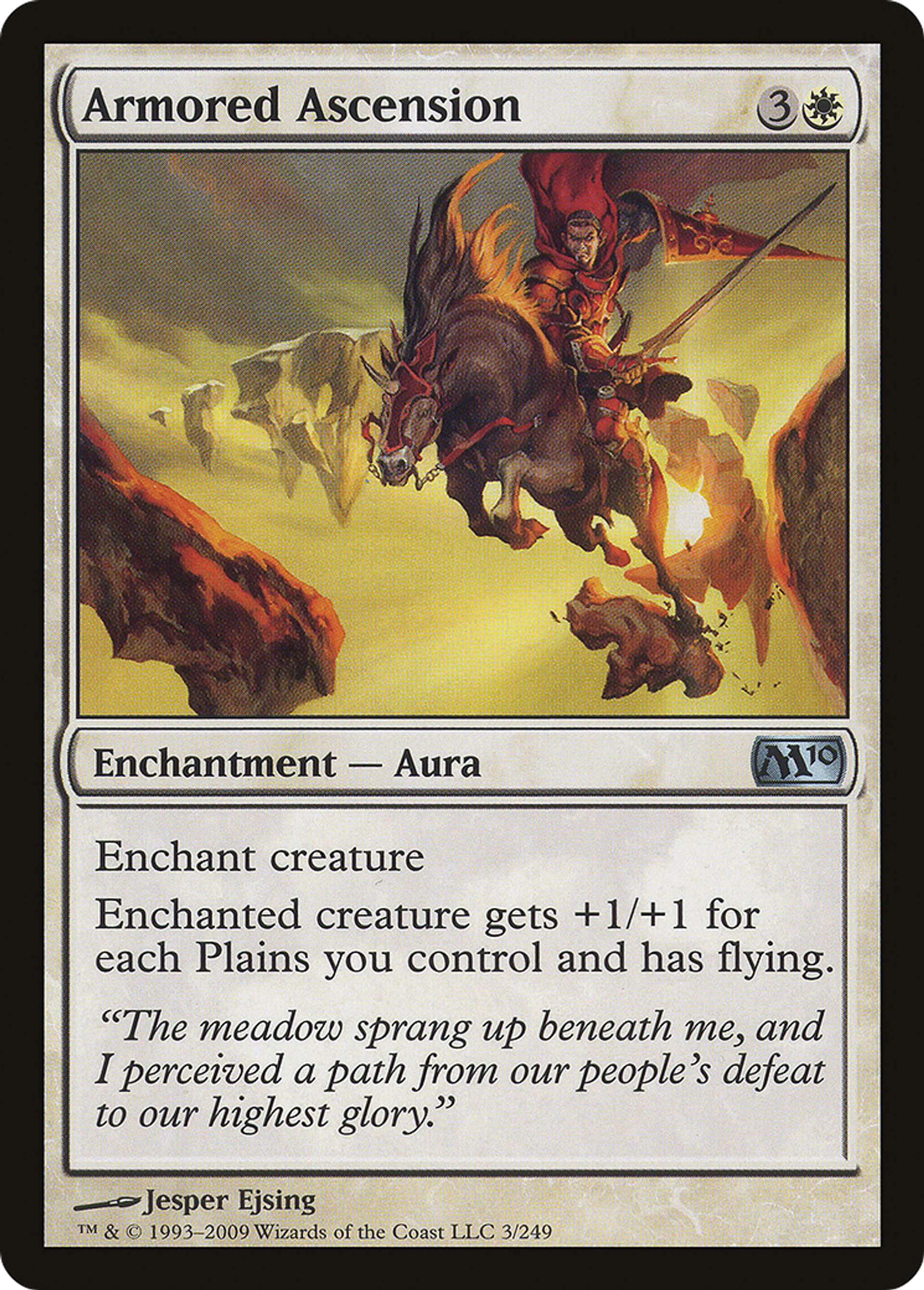 Armored Ascension — Magic 2010 — Magic: The Gathering