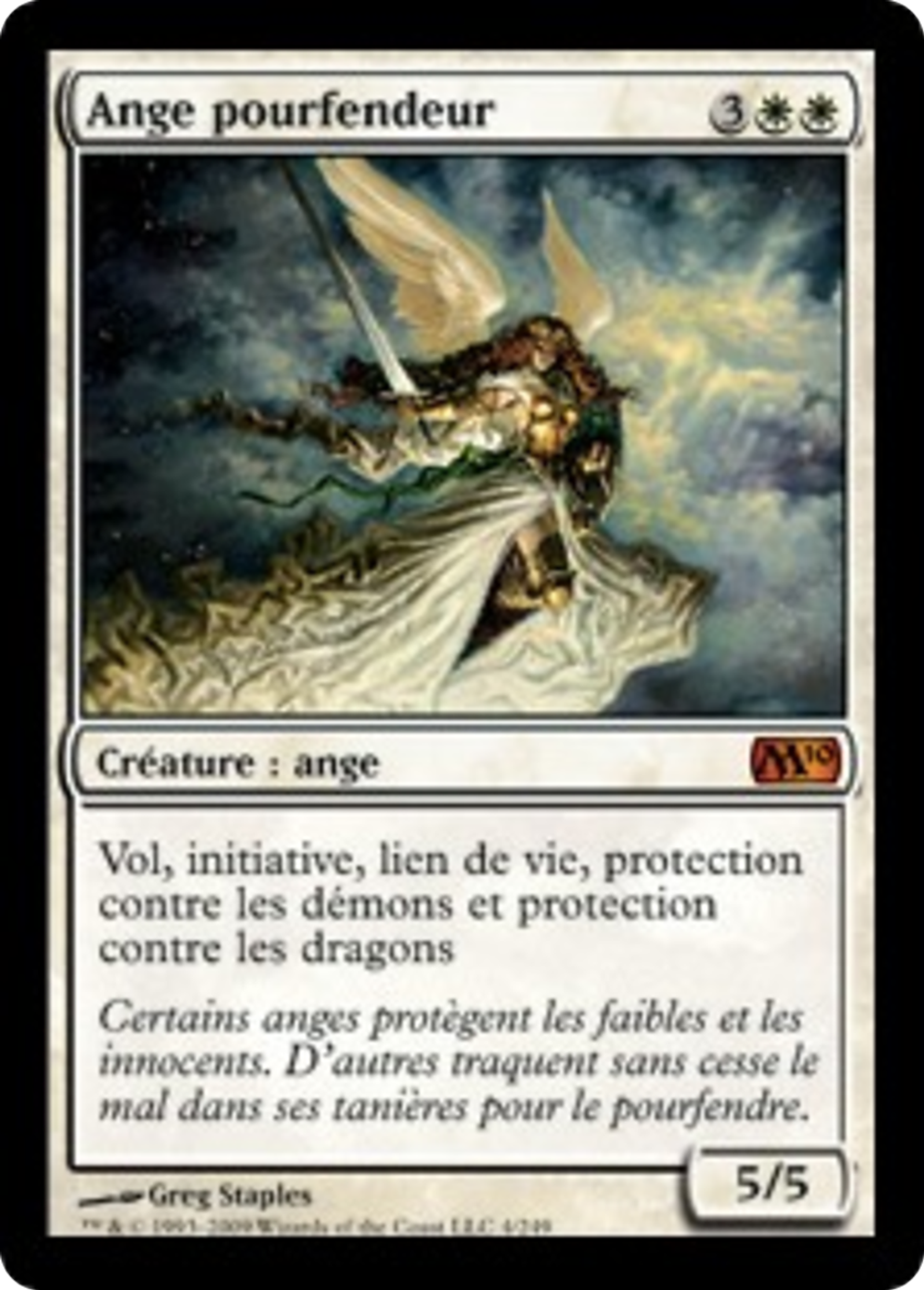 Ange pourfendeur — Magic 2010 — Magic: The Gathering