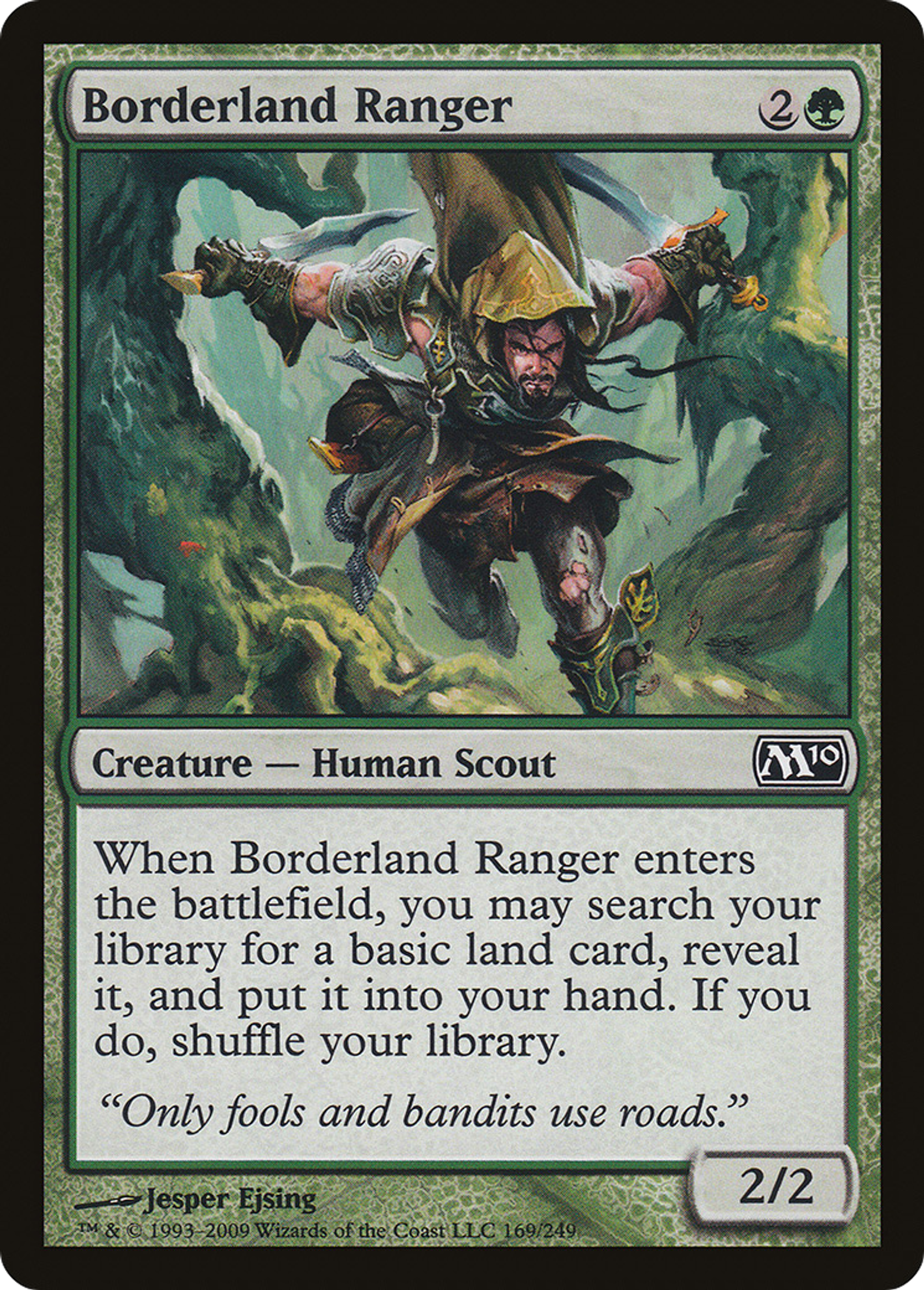 Borderland Ranger — Magic 2010 — Magic: The Gathering