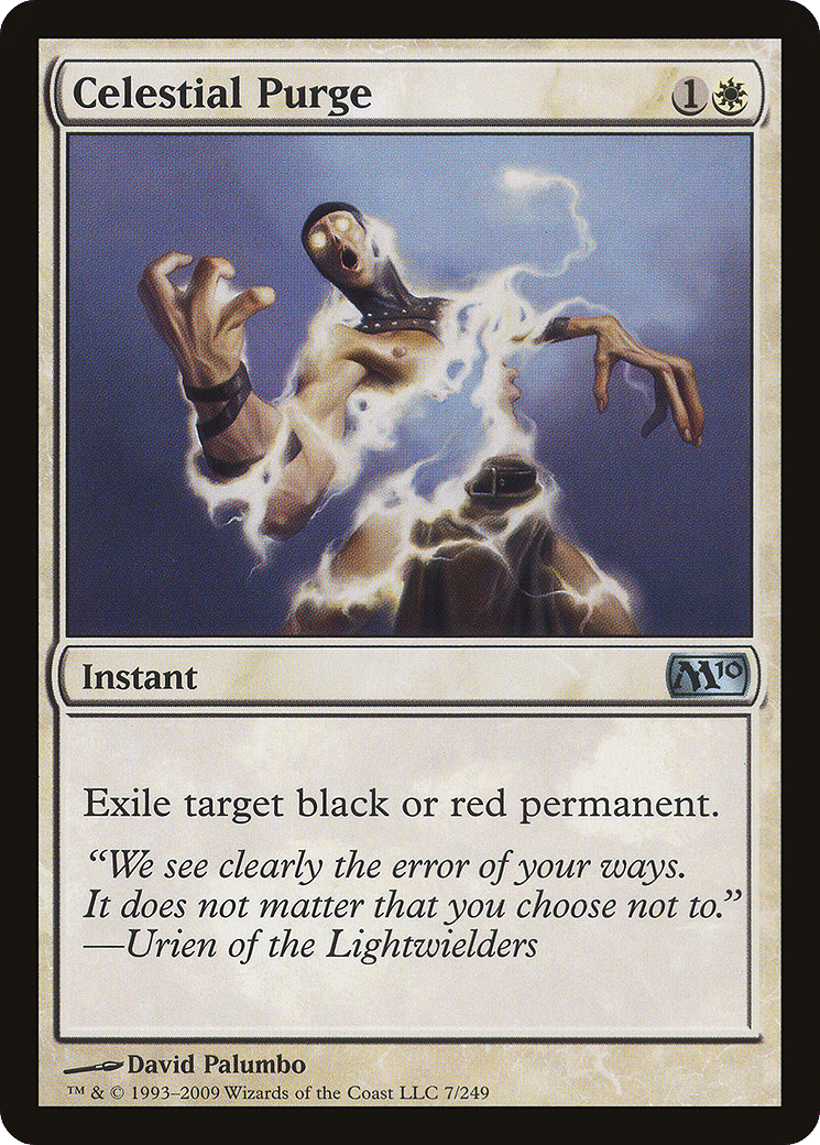 Celestial Purge — Magic 2010 — Magic: The Gathering