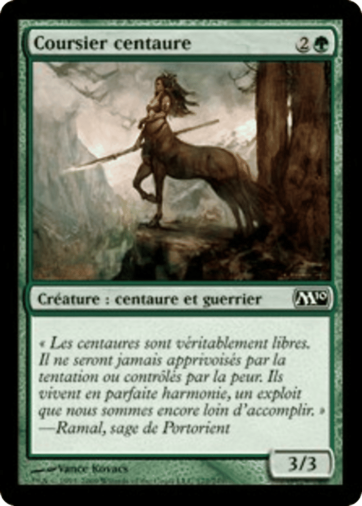 Coursier centaure — Magic 2010 — Magic: The Gathering