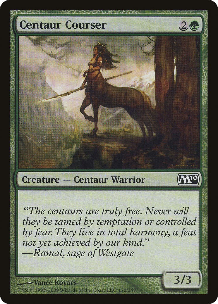 Centaur Courser — Magic 2010 — Magic: The Gathering